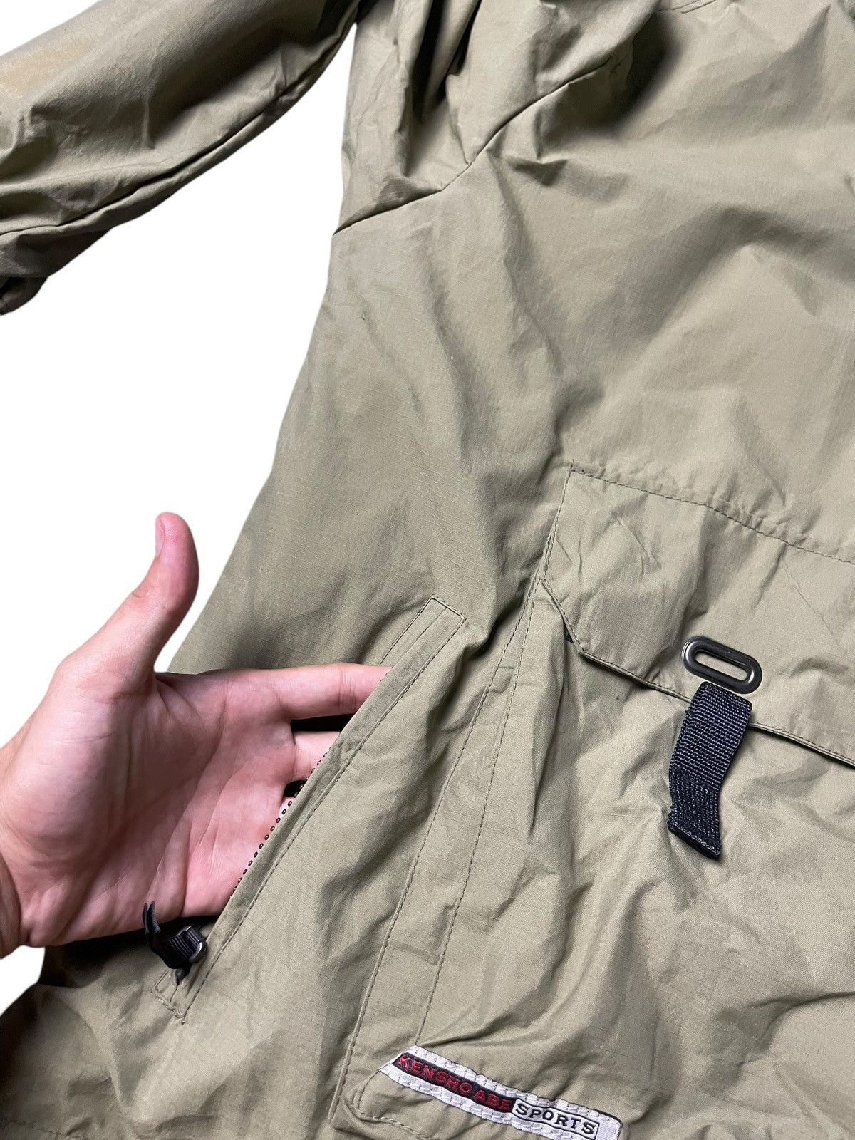 Japanese Brand × Kensho Abe × Vintage Kensho Abe Sports Half Zipper Pullover Jacket (96) Size US S / EU 44-46 / 1 - 10 Thumbnail