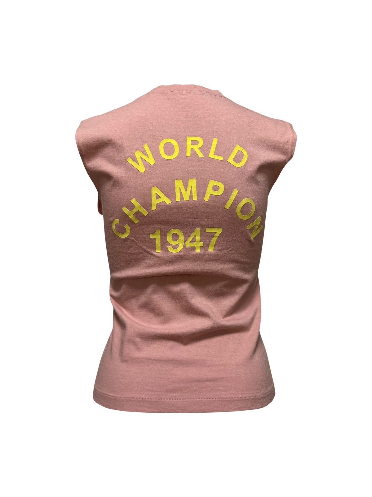 Dior CHRISTIAN DIOR Spring Summer 2002 "J'ADORE DIOR" Tank Top Size S / US 4 / IT 40 - 2 Thumbnail
