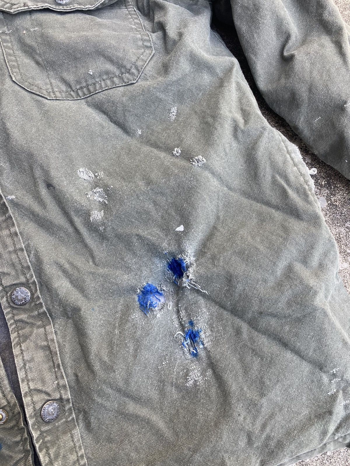 Dickies ❗️Heavy Used ❗️Vintage Distressed Y2K Dickies Jacket Size US L / EU 52-54 / 3 - 6 Thumbnail
