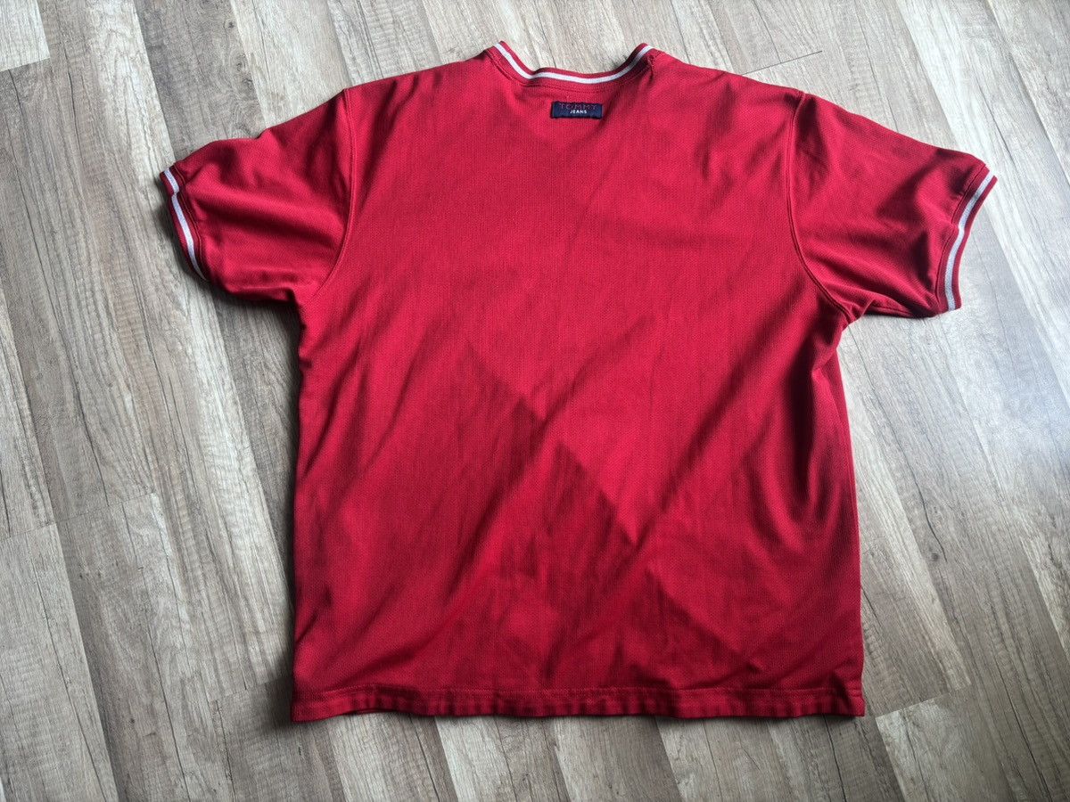 Tommy Hilfiger Vintage Tommy Jeans Mesh Tee Size US L / EU 52-54 / 3 - 4 Thumbnail