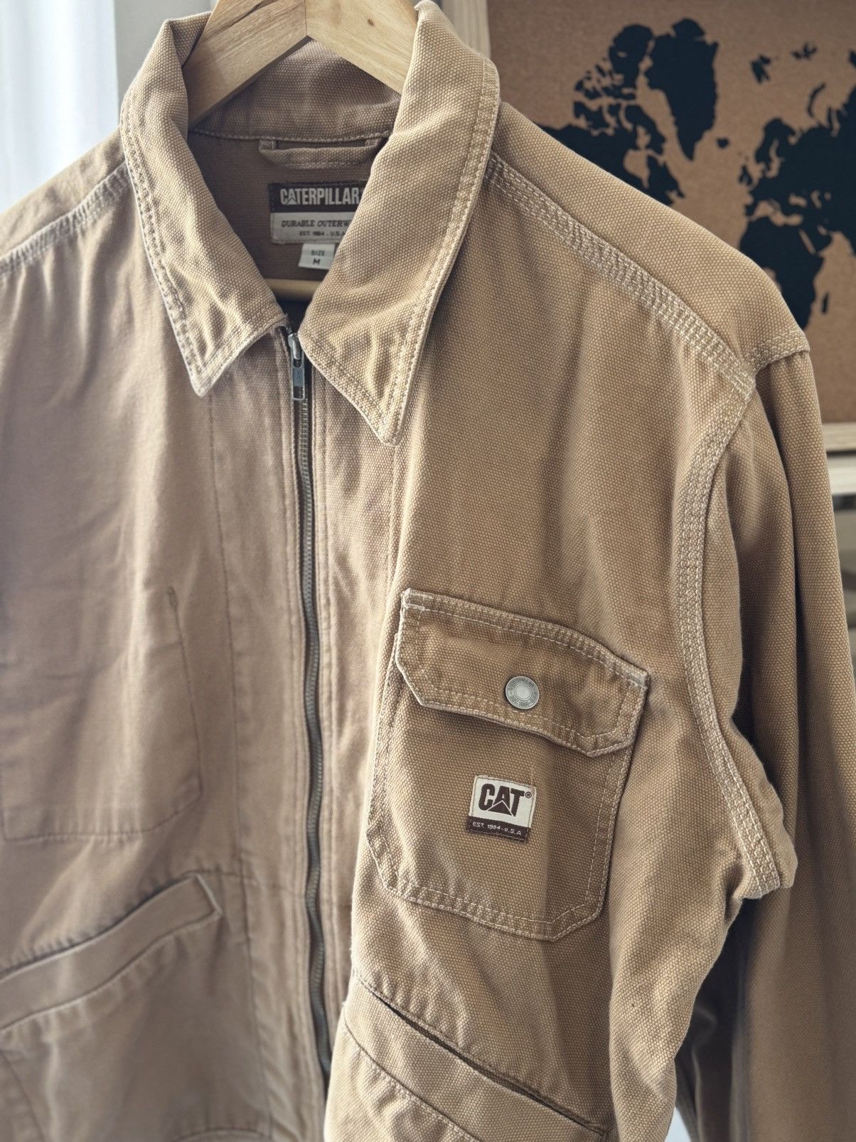 Caterpillar Caterpillar Jacket Vintage Workwear Size US M / EU 48-50 / 2 - 2 Thumbnail