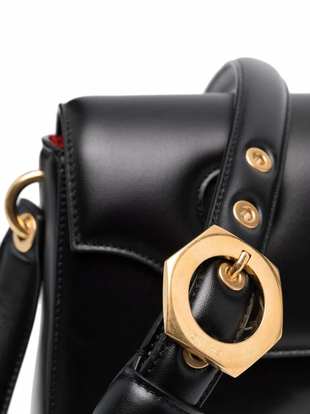 Off-White o1gr1nt0325 Size: OS / Burrow Shoulder Bag 27 in Black Size ONE SIZE - 2 Thumbnail