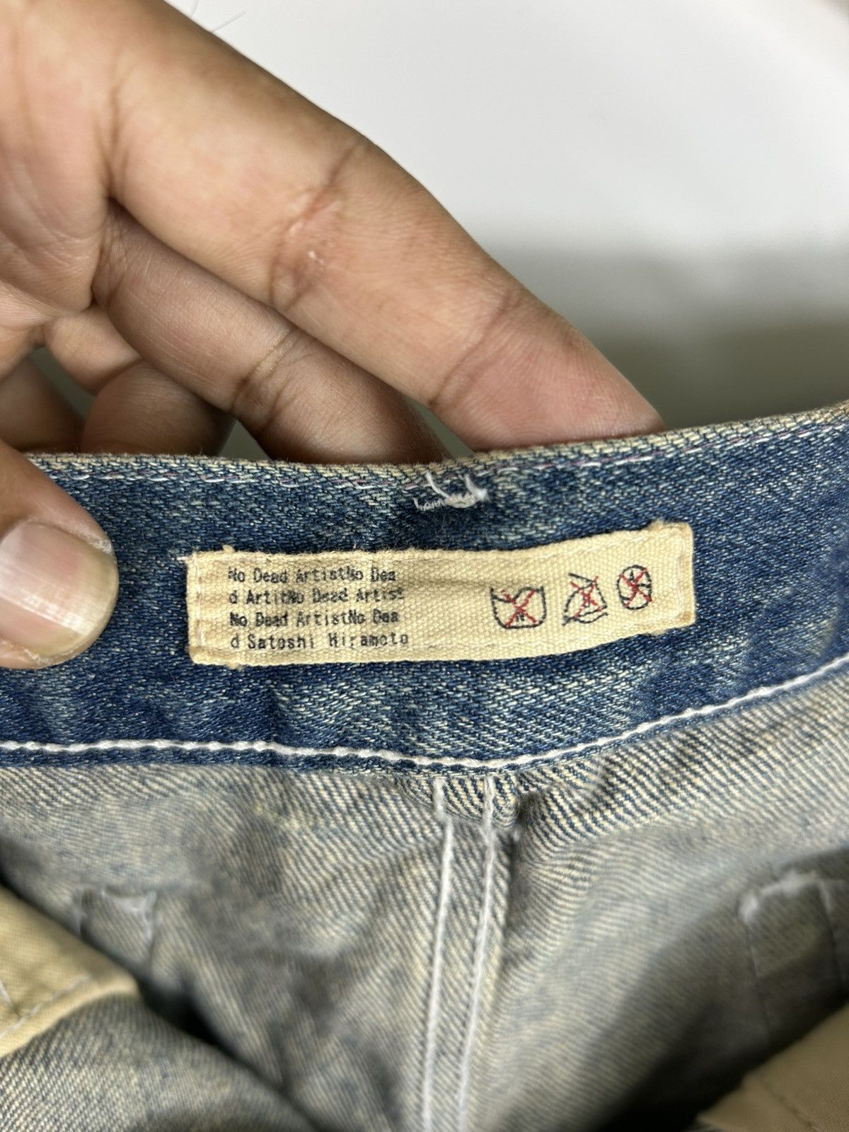 Japanese Brand 🔥Designer Satoshi Hiramoto Denim Size US 32 / EU 48 - 9 Thumbnail