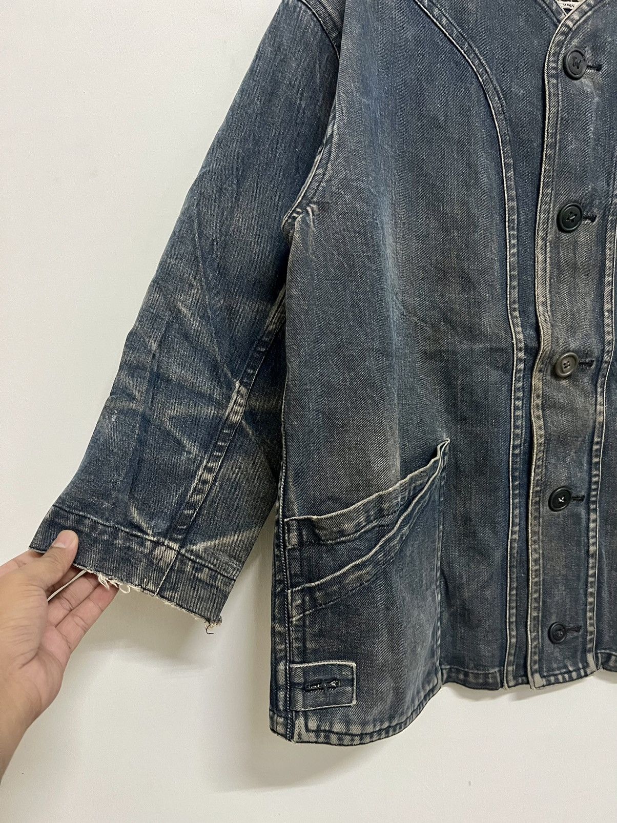BIGI × Vintage × yoshie inaba VINTAGE 80s BIGI DENIM GOVERNOR JACKET Size US L / EU 52-54 / 3 - 6 Thumbnail