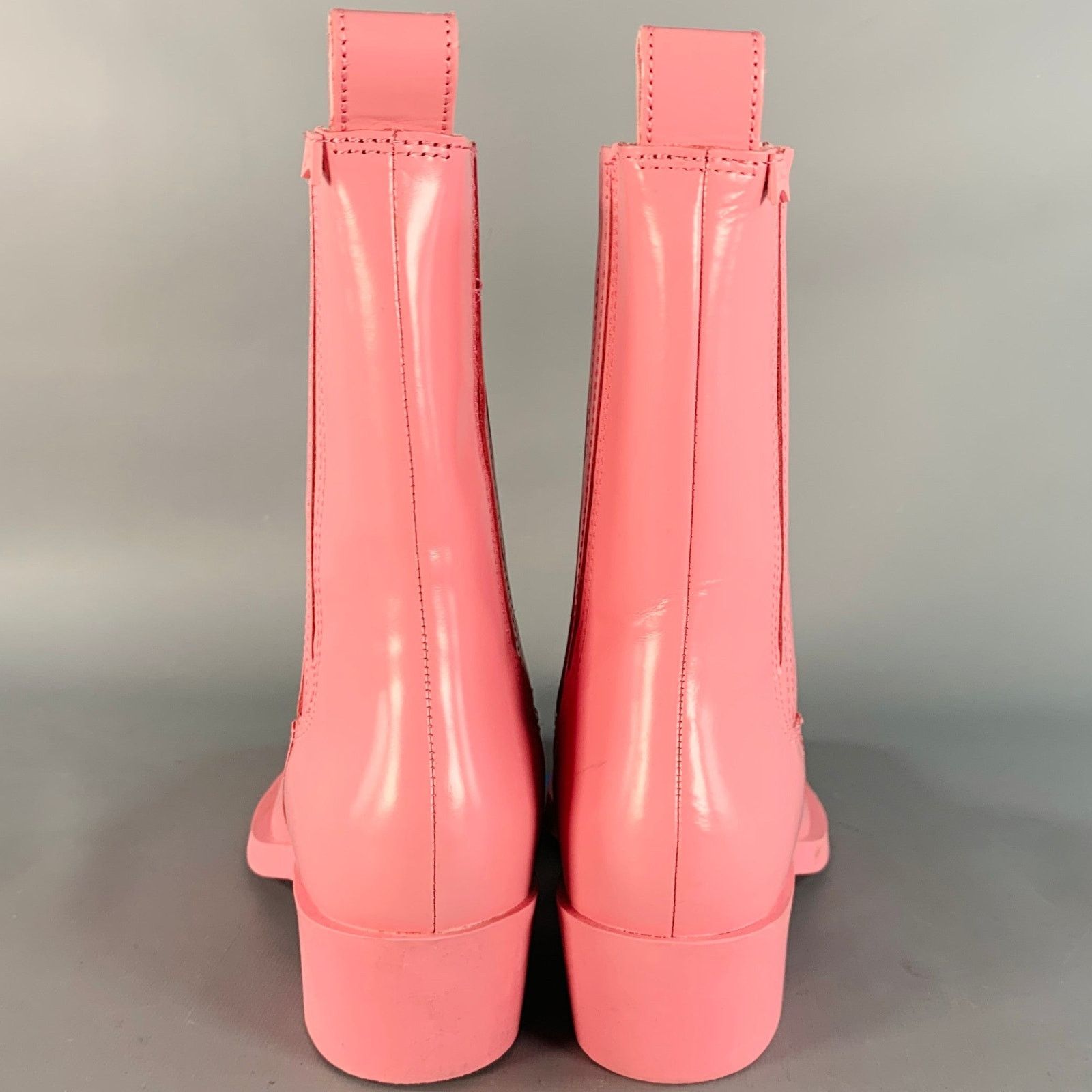 Camper CAMPER Size 8 Pink Leather Rubber Sole Pull On Boots Size US 8 / IT 38 - 3 Thumbnail
