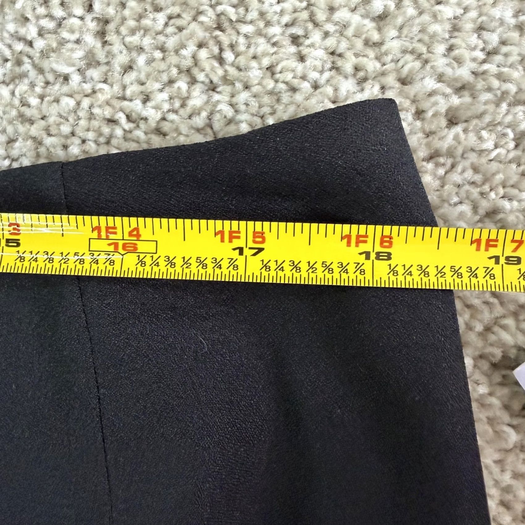 Kasper Kasper Skirt Womens 18 Black Solid Pencil Knee Length Lined Slit Work Office Womens 18 Black Solid Pencil Knee Length Lined Slit Work Office Size 40" / US 18 - 4 Thumbnail