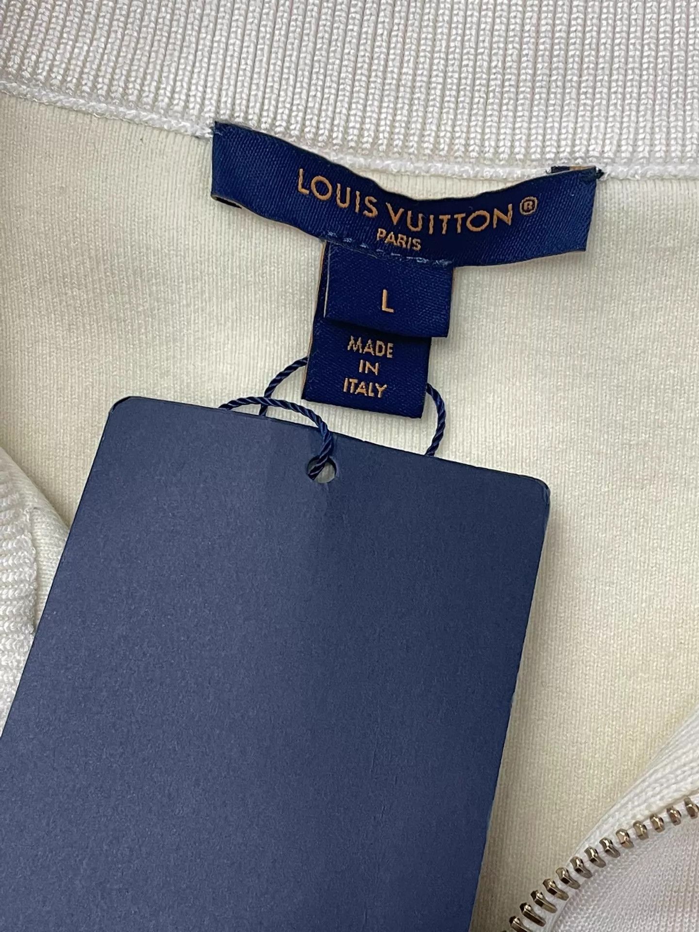Louis Vuitton LV White Zip-Up Jacket 38 99New Size S / US 4 / IT 40 - 4 Thumbnail