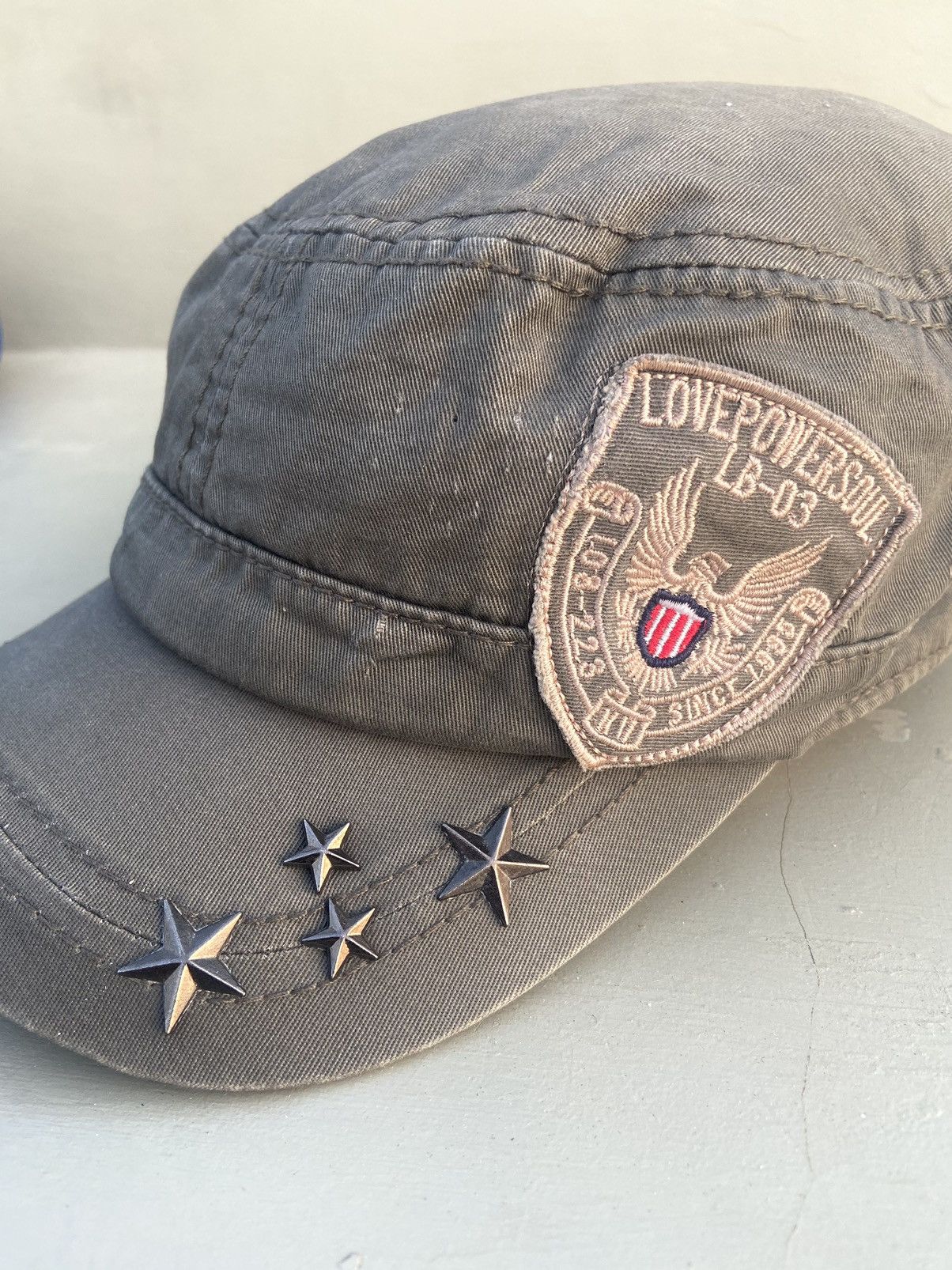 If Six Was Nine 2000s get used by N.Y.C studded star patrol hat Size ONE SIZE - 3 Thumbnail