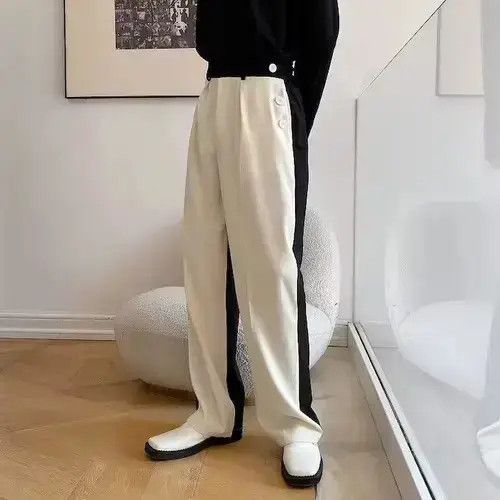 Japanese Brand × Vintage High Waist Track White Pants Size US 32 / EU 48 - 3 Thumbnail