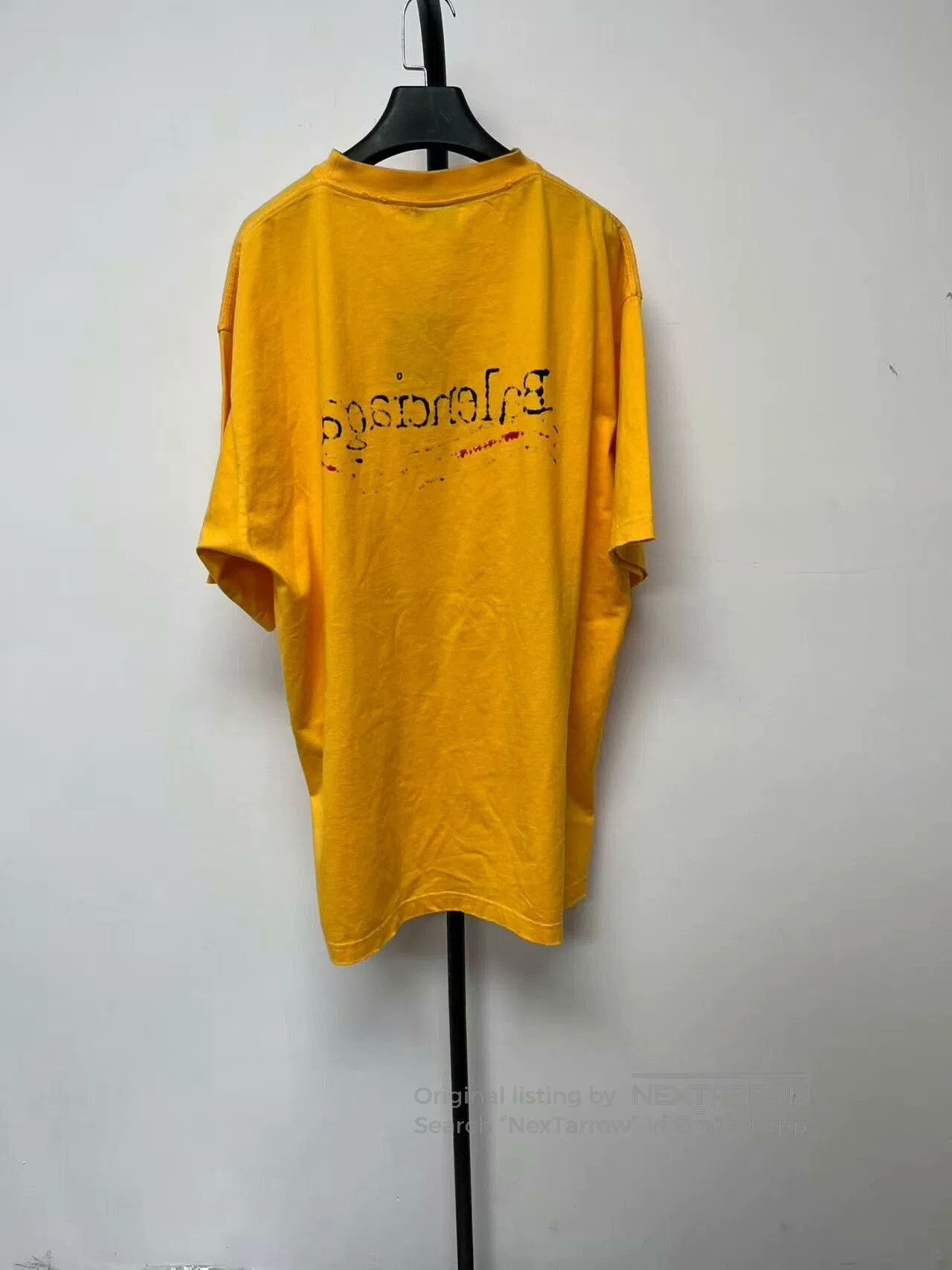 Balenciaga Balenciaga Letter Print Short Sleeve T-Shirt. Size US L / EU 52-54 / 3 - 2 Thumbnail