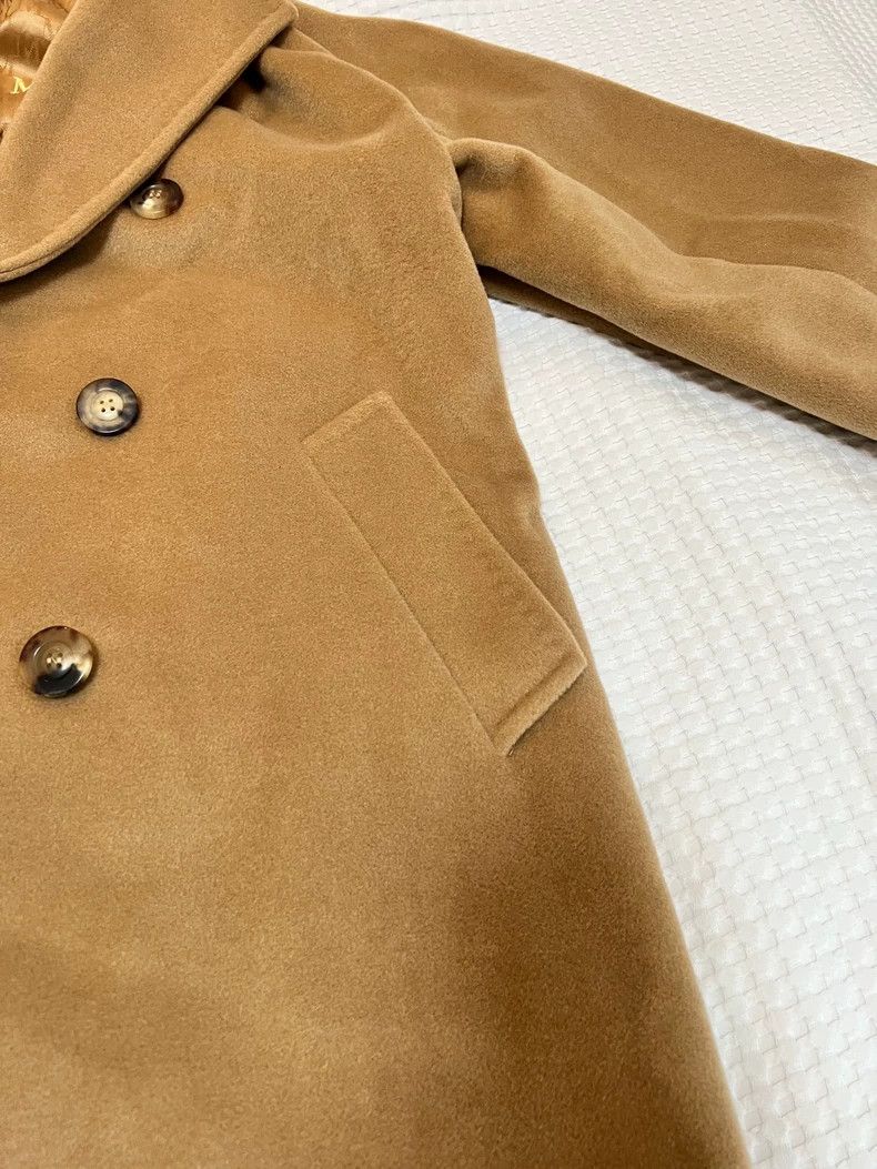 Max Mara Max Mara 101801 Madame coat classic camel. Size L / US 10 / IT 46 - 4 Thumbnail