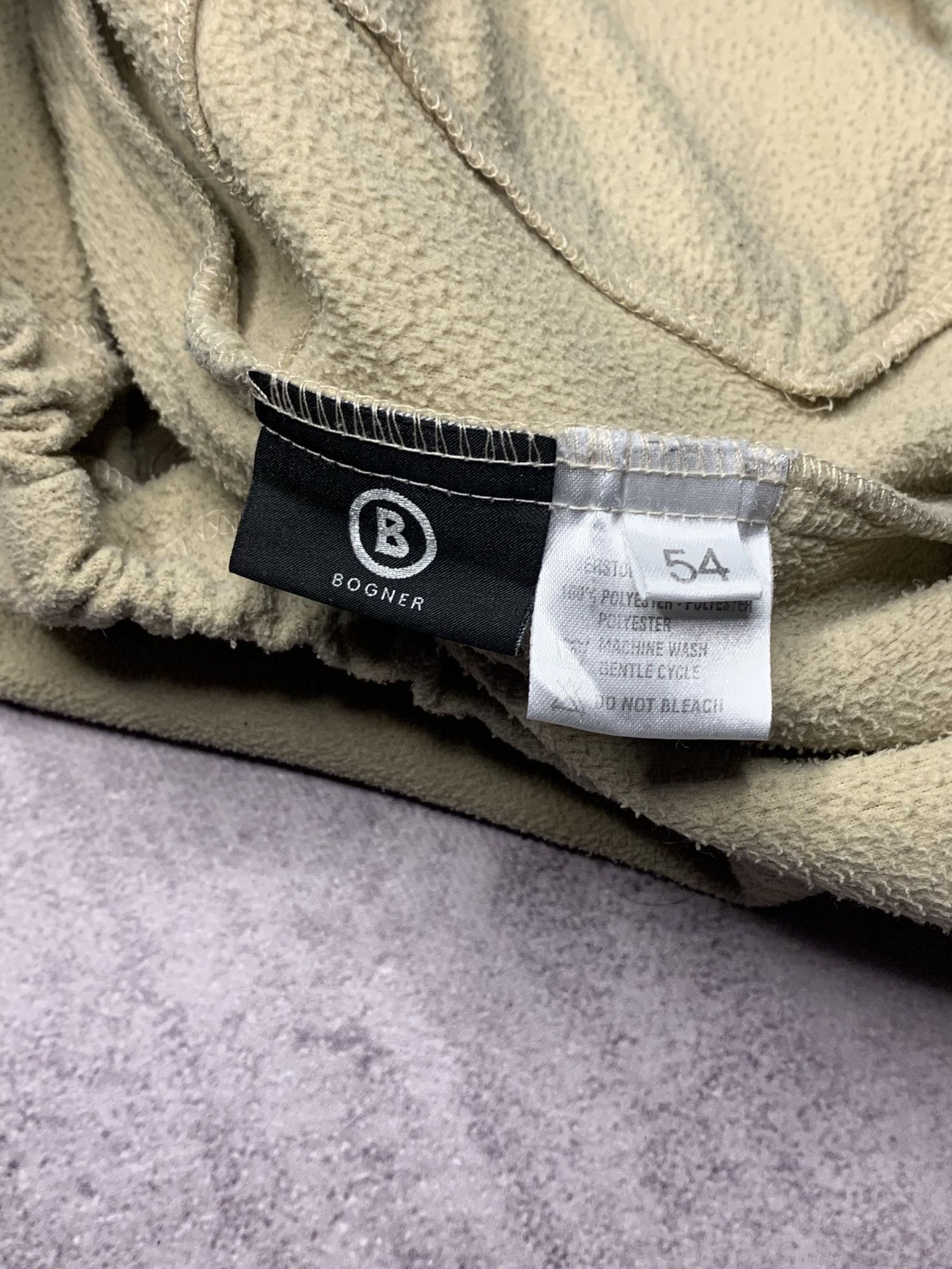 Bogner Bogner Beige Ski Fleece Jacket Men’s Size L/XL Size US L / EU 52-54 / 3 - 12 Thumbnail