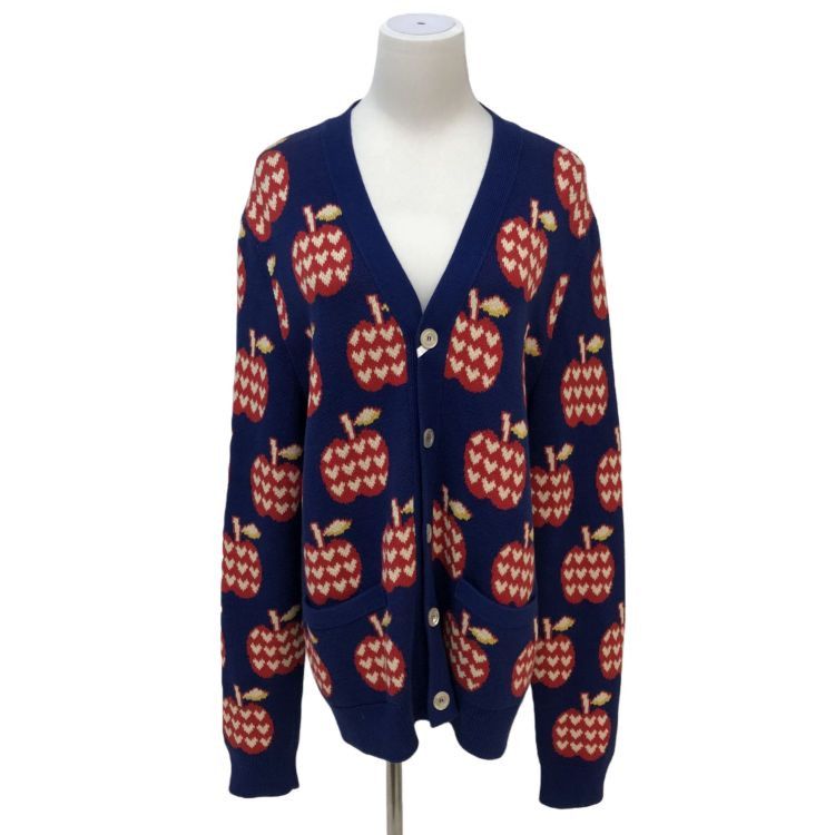 Gucci Gucci Apple Print Cardigan Size M Size US M / EU 48-50 / 2 - 1 Thumbnail