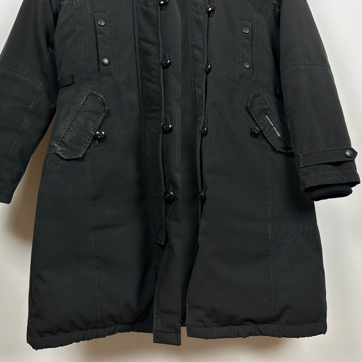 Canada Goose Canada Goose Kensington Black Down Parka Jacket Size XS / US 0-2 / IT 36-38 - 9 Thumbnail