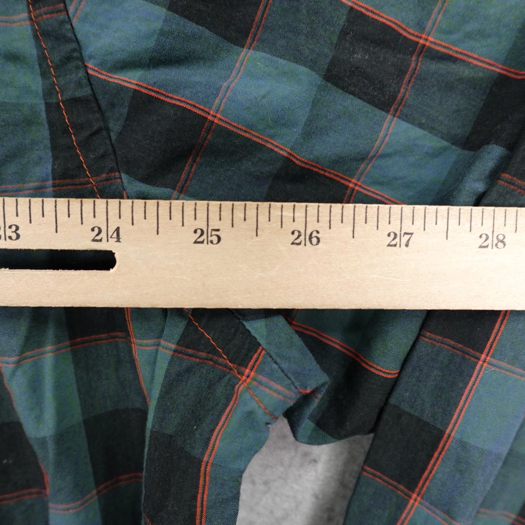 Carbon2Cobalt Carbon 2 Cobalt Shirt Mens XL Green Blue Plaid Long Sleeve Button-Up Outdoors Size US XL / EU 56 / 4 - 5 Thumbnail