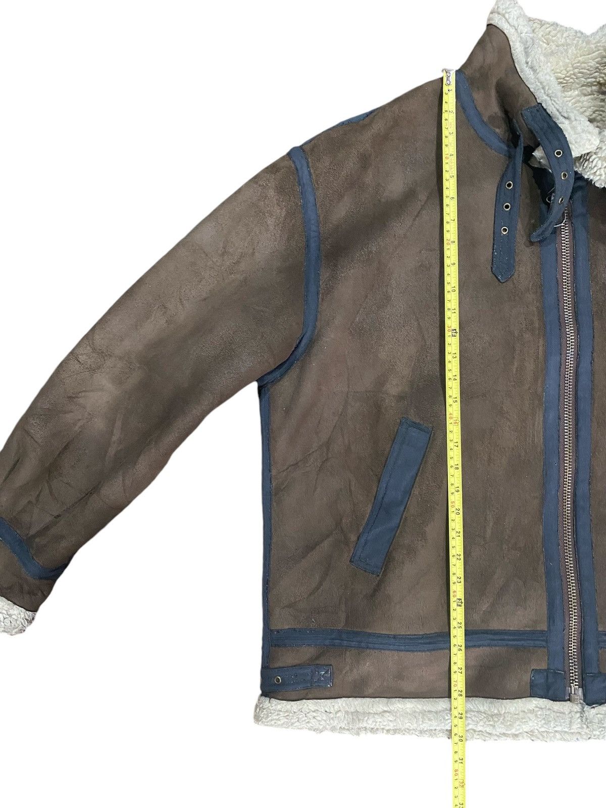 Alpha Industries Vtg ALPHA INDUSTRIES Sherpa Bomber B-3 Jacket Size US XXL / EU 58 / 5 - 21 Thumbnail