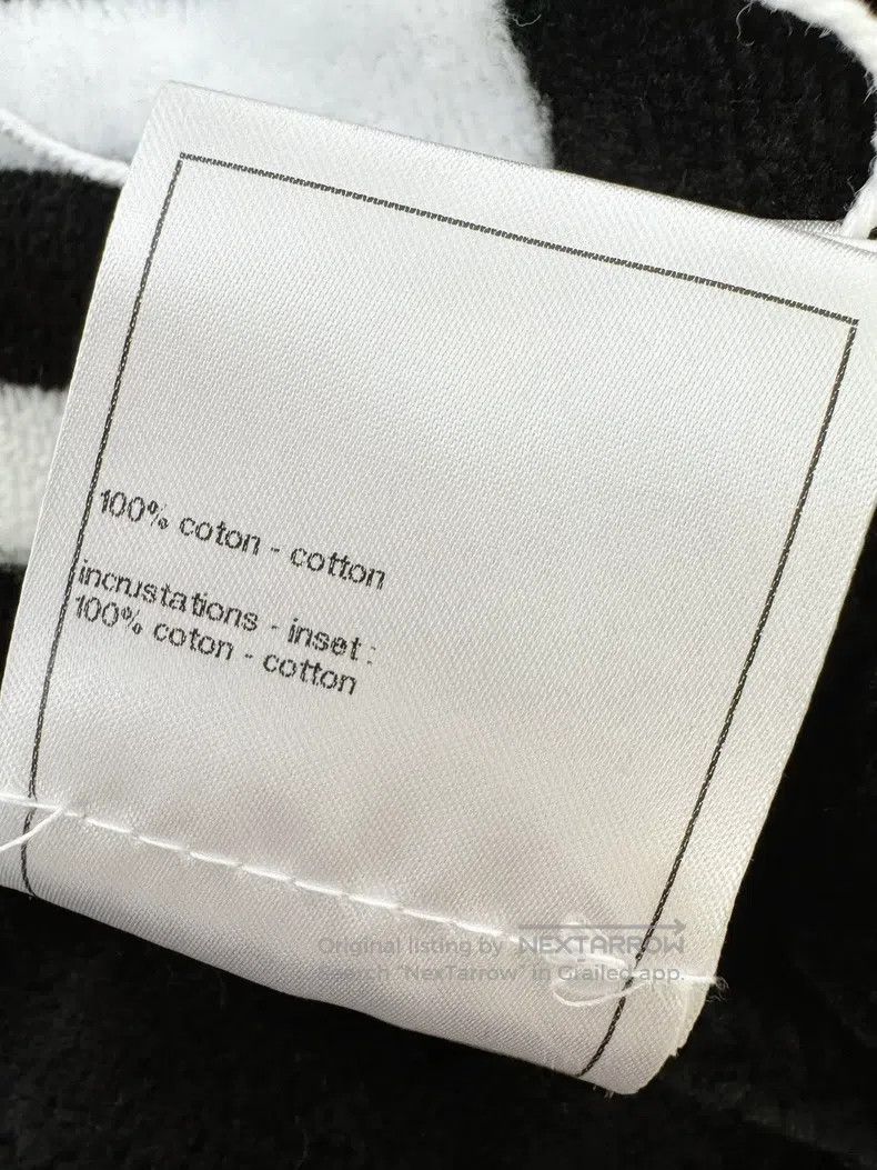 Chanel Chanel 23M coco beach series black and white letter towel Size XS / US 0-2 / IT 36-38 - 9 Thumbnail