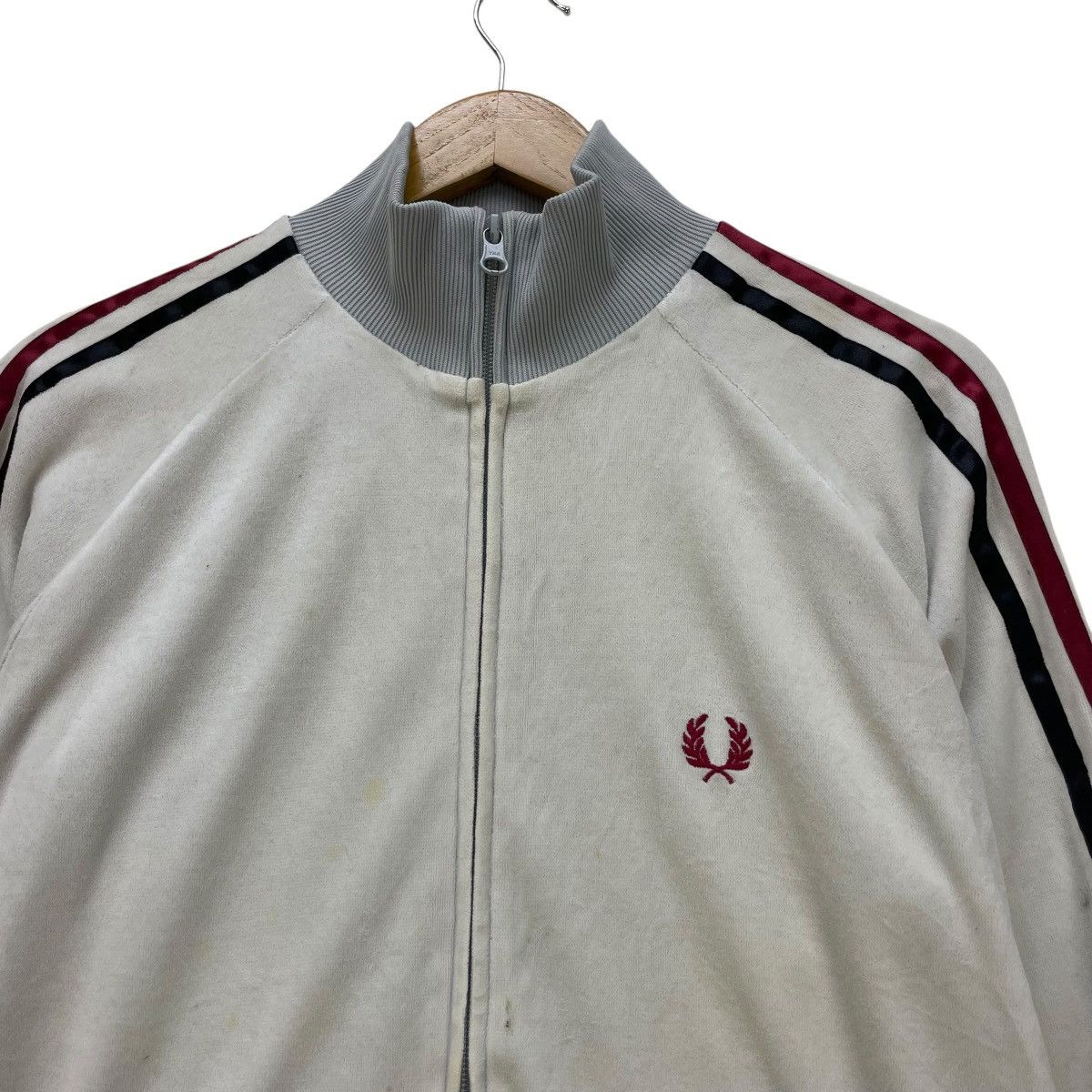 Fred Perry 💥Vintage Fred Perry Track Top Jacket Size US M / EU 48-50 / 2 - 3 Thumbnail