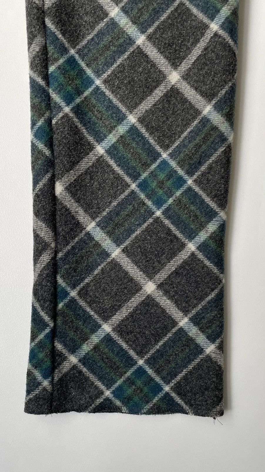 Comme des Garcons Homme Plus A/W 06 Plaid Check Wool Trousers Size US 32 / EU 48 - 8 Thumbnail