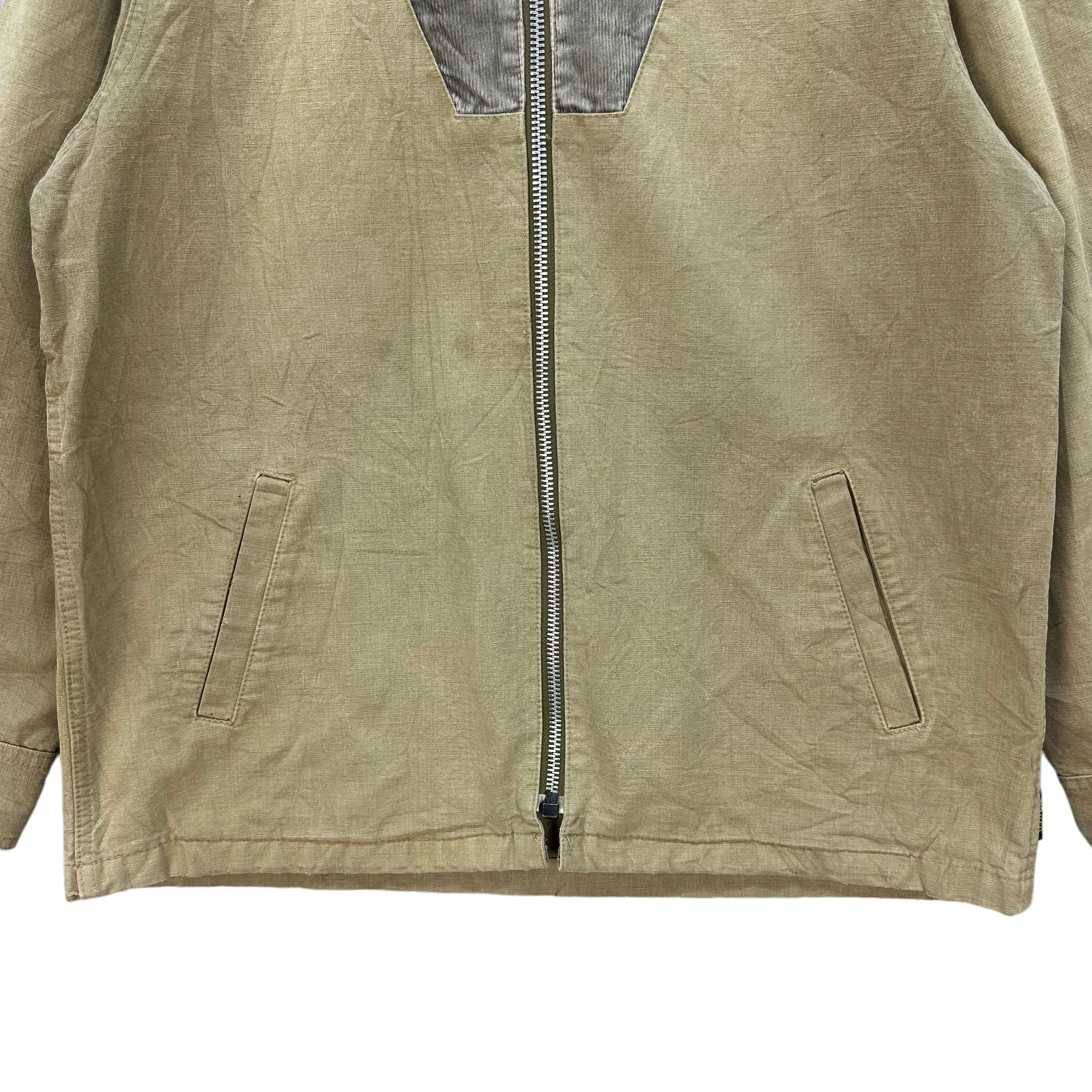 Japanese Brand GOWEST CAMO LINED HOODIE CHORE JACKET #7778-171 Size US M / EU 48-50 / 2 - 3 Thumbnail