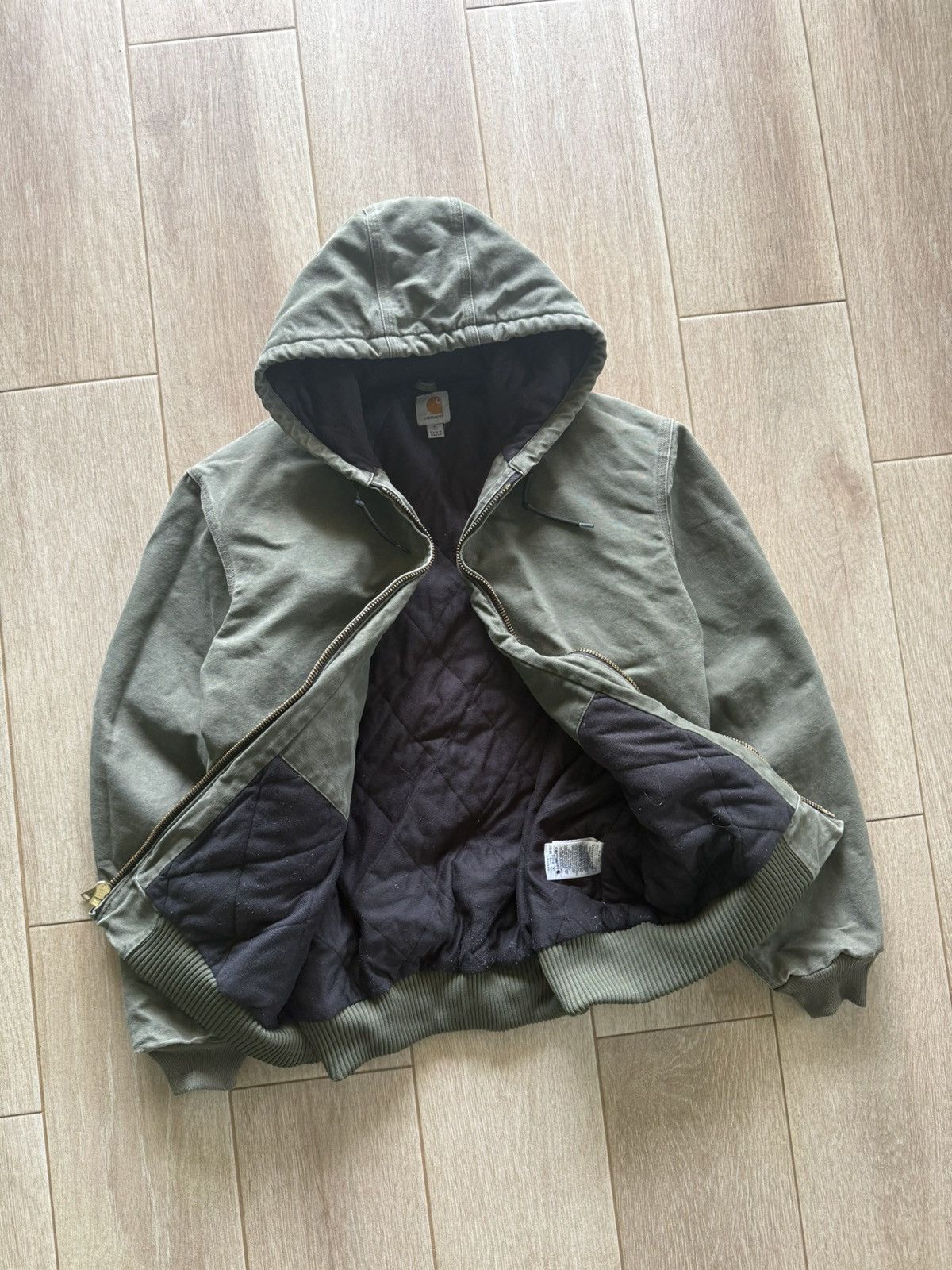 Carhartt J130 ARG Carhartt Jacket Size US XL / EU 56 / 4 - 6 Thumbnail