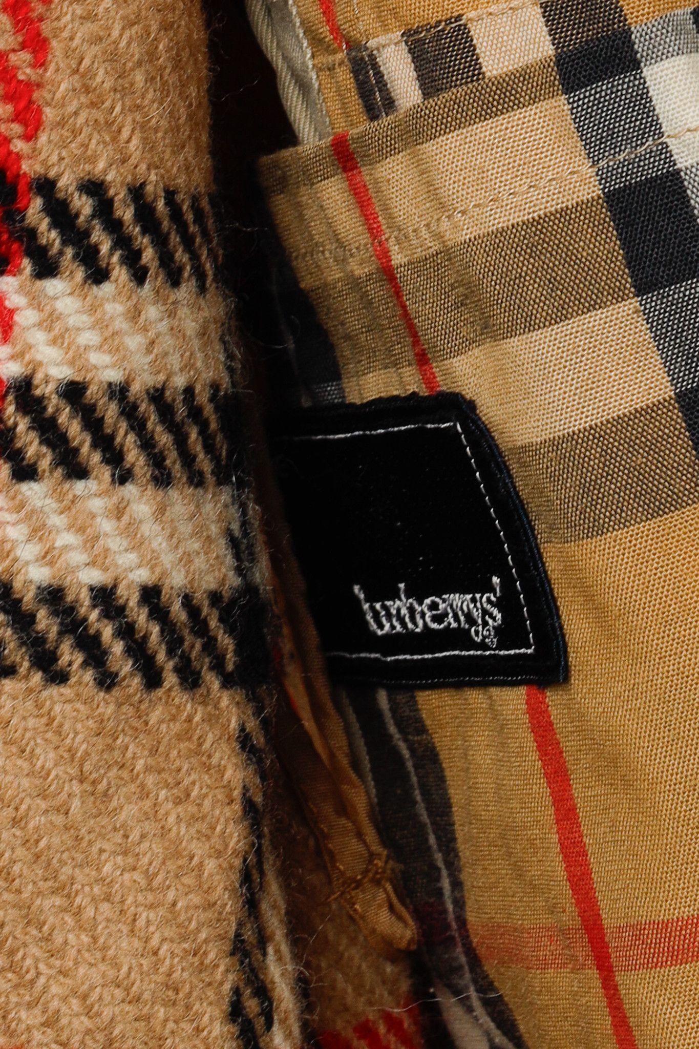 Burberry Burberry Vintage Beige Cotton-Blend Balmacaan Coat Size XL / US 12-14 / IT 48-50 - 10 Thumbnail