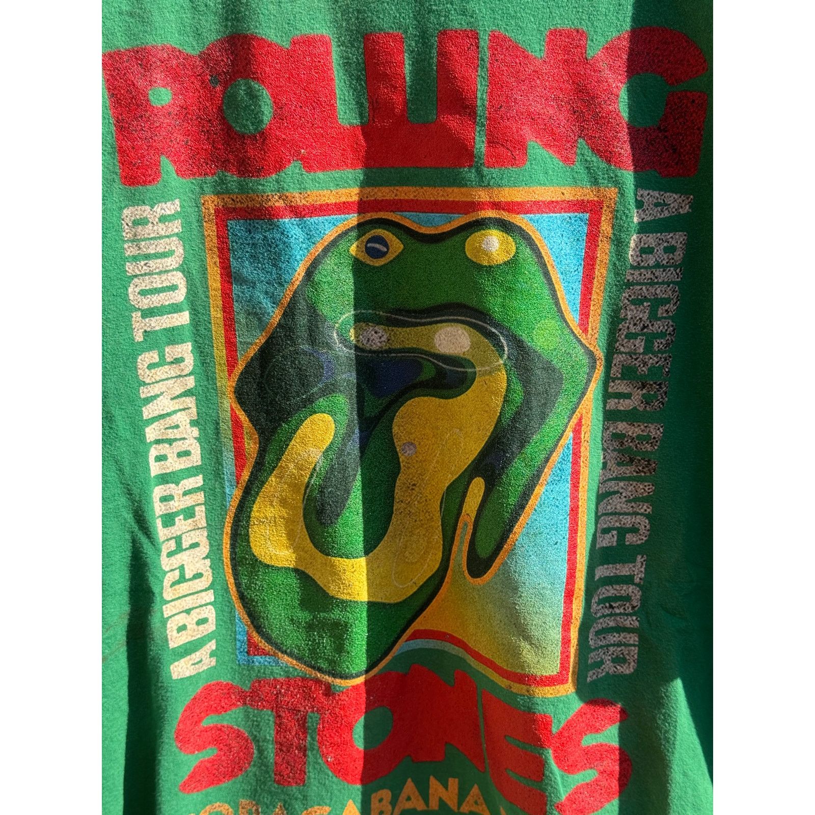 The Rolling Stones VTG Rolling Stones A Bigger Bang Tour Copacabana Beach Med Size US M / EU 48-50 / 2 - 2 Thumbnail