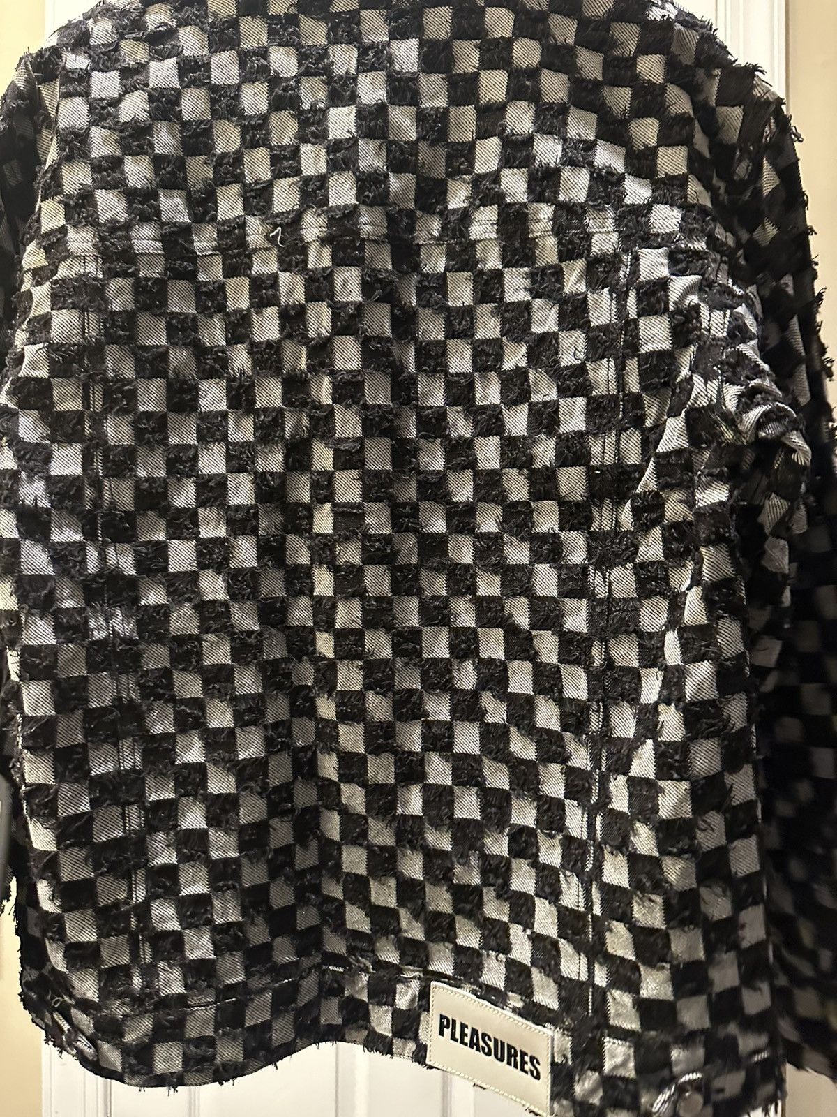 Pleasures Pleasures Curfew Checker Trucker Jacket Size US M / EU 48-50 / 2 - 4 Thumbnail