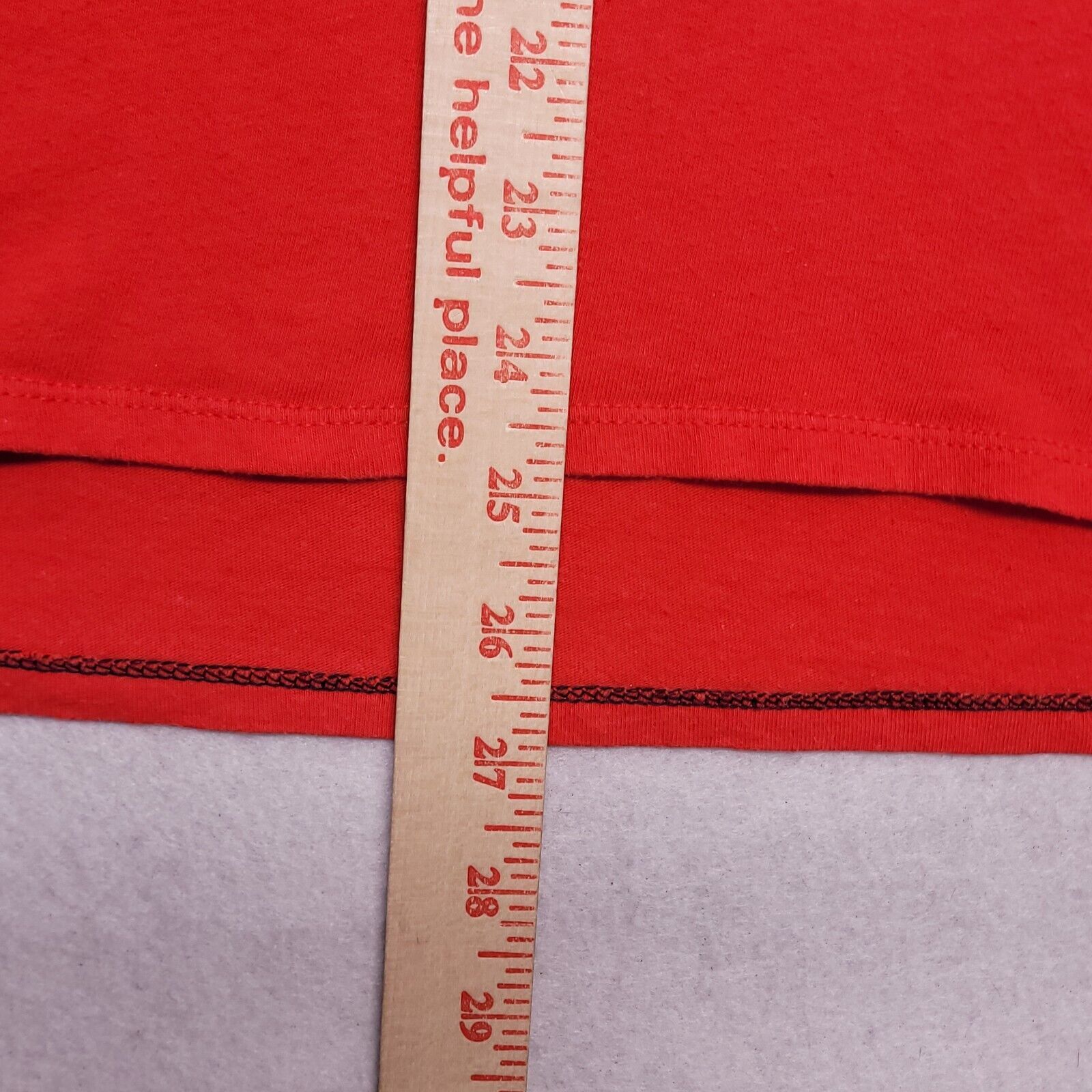 Calvin Klein Calvin Klein Graphic T-Shirt Womens Size Extra Large XL Red Size XL / US 12-14 / IT 48-50 - 8 Thumbnail