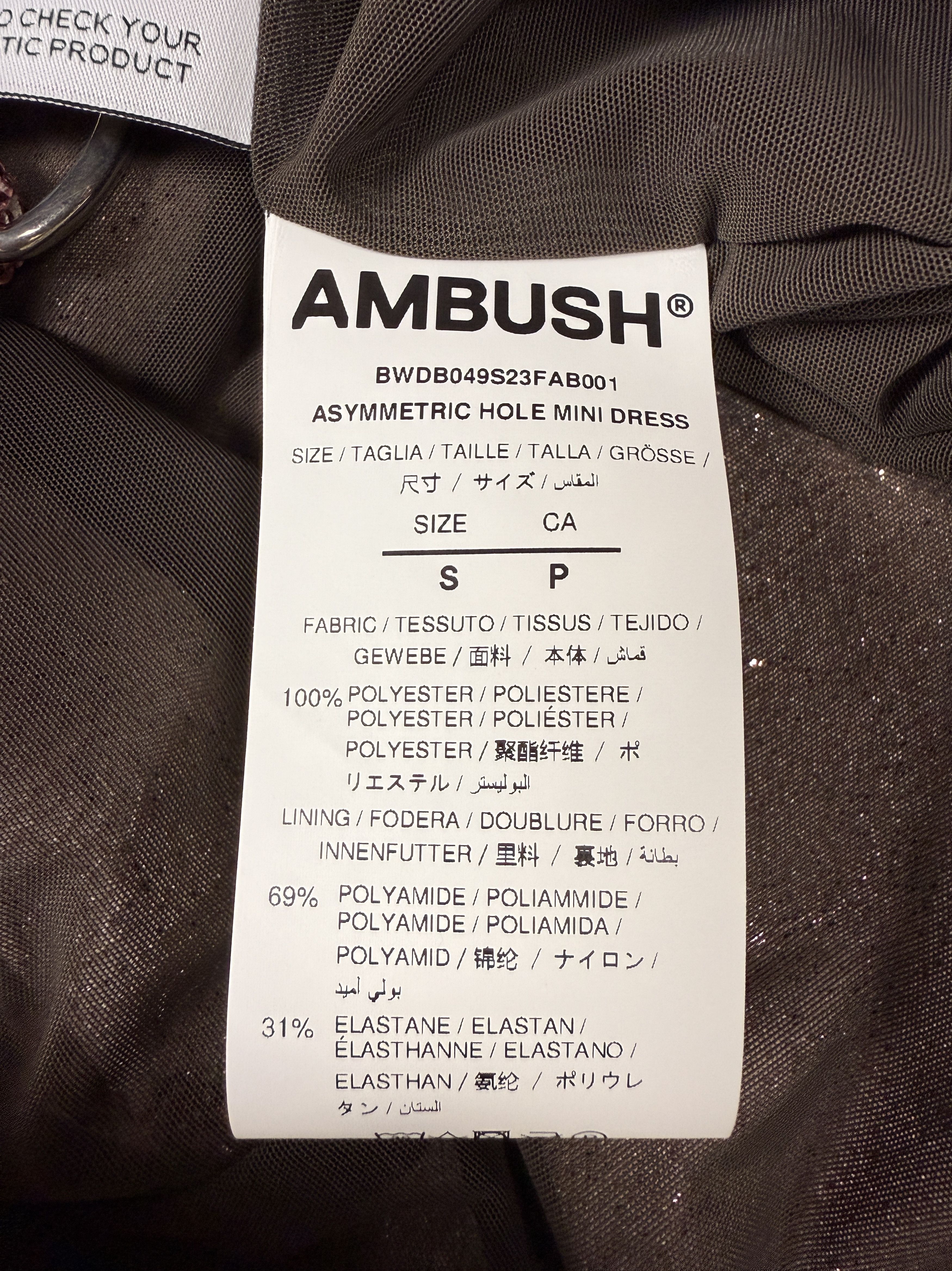Ambush Design $1030 Ambush Sequin Asymmetric Mini Dress Size S / US 4 / IT 40 - 11 Thumbnail