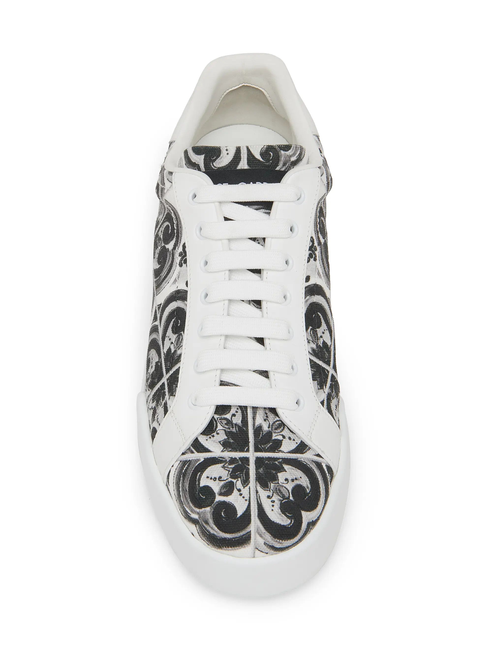 Dolce & Gabbana os11x0526 Canvas Low-Top Sneakers in Multicolor Size US 9 / EU 42 - 4 Thumbnail