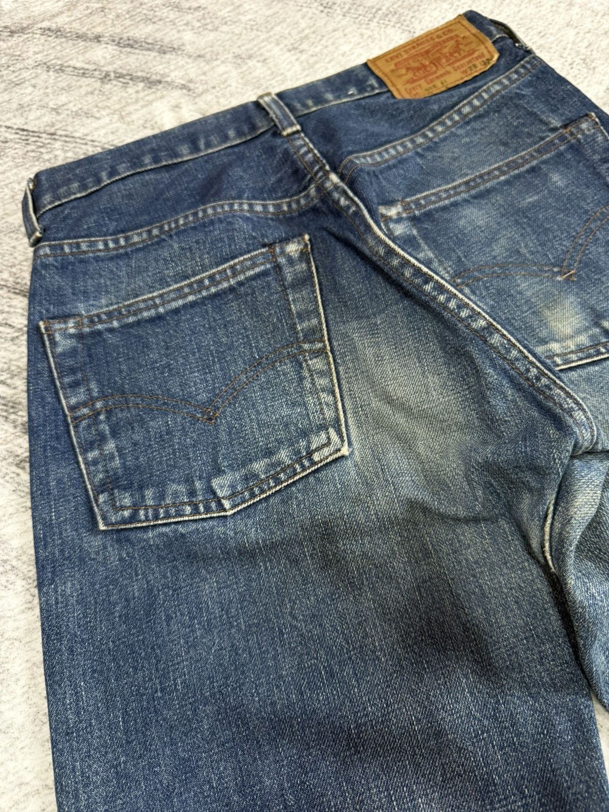Levi's Vintage 60s LVC 90s LEVIS 502xx Big E Selvedge Jeans Size US 28 / EU 44 - 18 Thumbnail