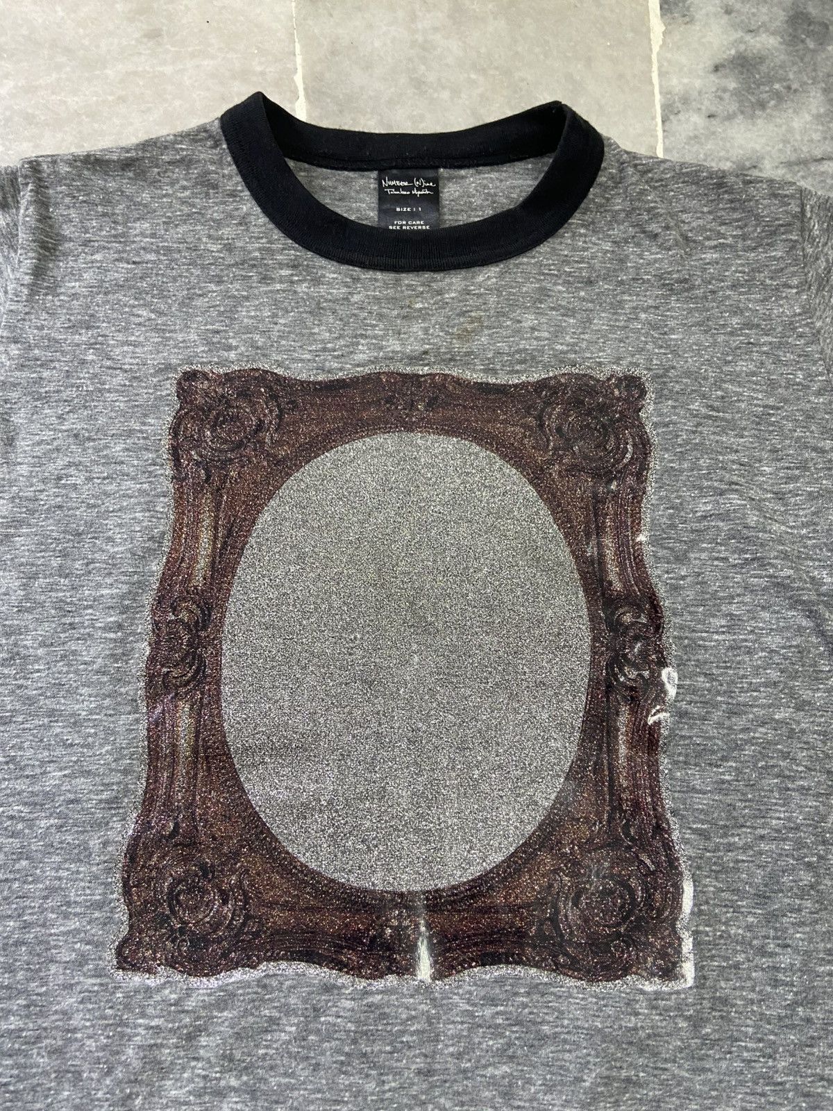 Number (N)ine Number (N)ine Mirror Tee Size US S / EU 44-46 / 1 - 8 Thumbnail