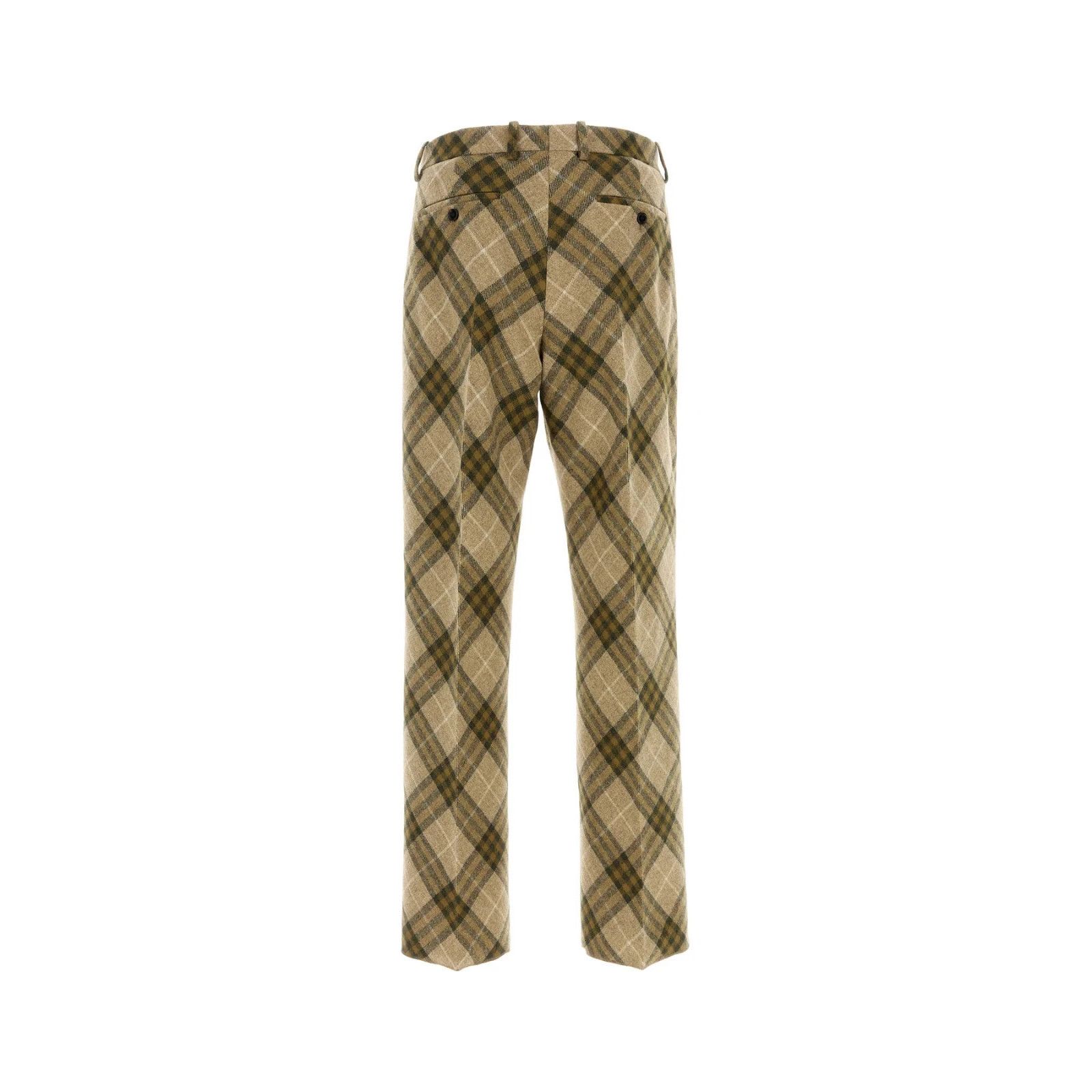 Burberry BURBERRY Embroidered Wool Pants New & Authentic (Men's size: Size US 34 / EU 50 - 2 Thumbnail