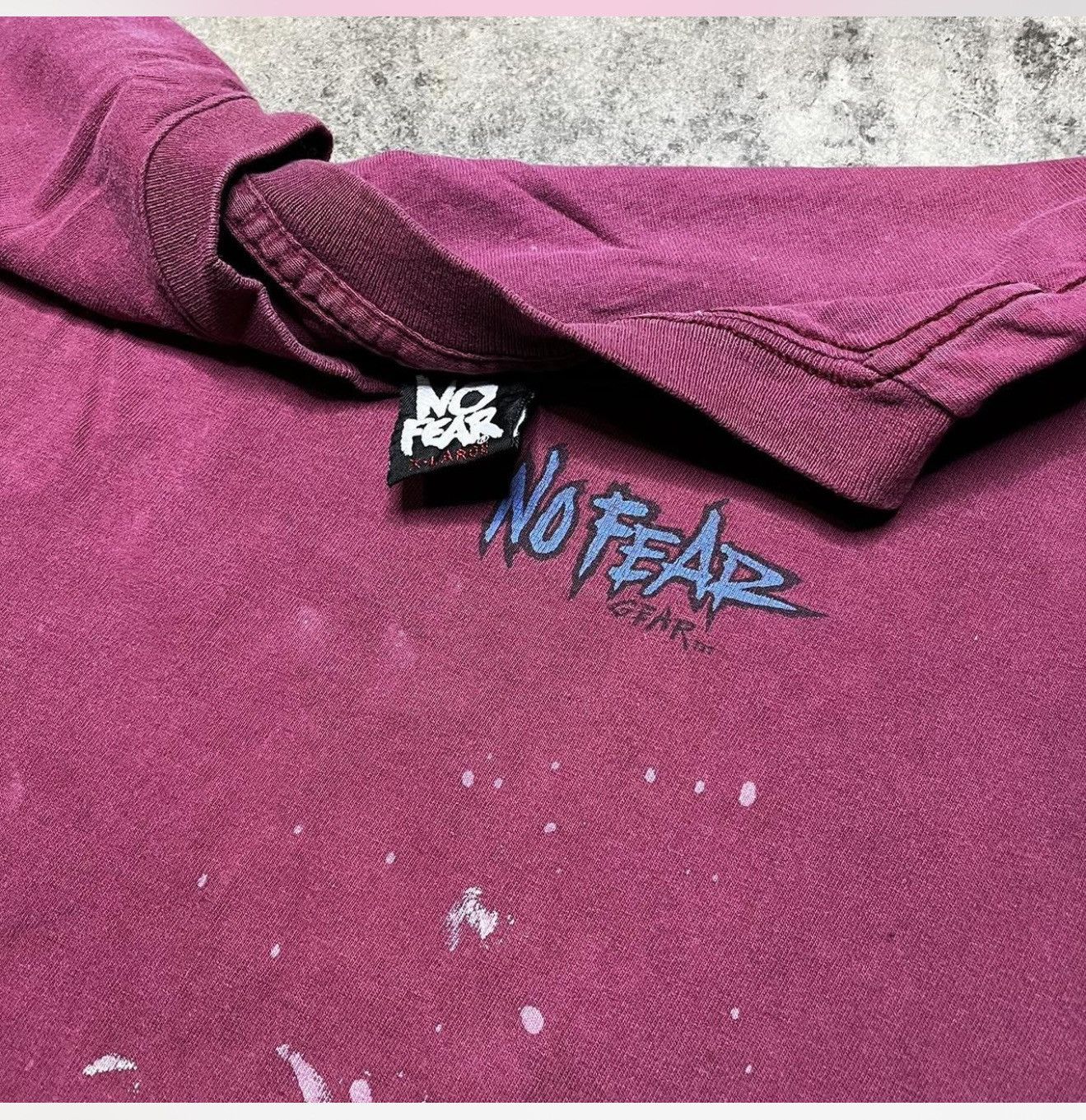 No Fear vintage no fear faded painter baggy single stitch tshirt Size US XL / EU 56 / 4 - 2 Thumbnail