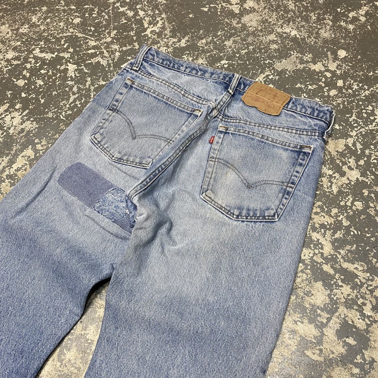 Levi's × Vintage Vintage Levi’s 505 Straight Fit Blue Denim Jeans USA 80s Size US 32 / EU 48 - 12 Thumbnail