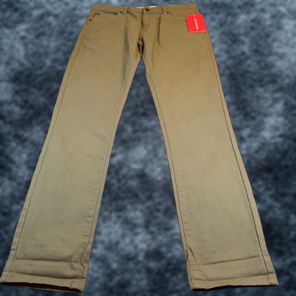 Lucky Brand Lucky Brand Skinny Stretch Jeans Aloe Green Womens Size 16 30x30 NWT Size 38" / US 16 / IT 52 - 1 Thumbnail