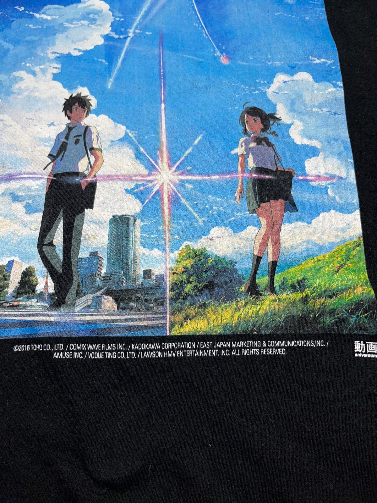 Anime Animagic 2018 Your Name Anime T-shirt Manga Shinkai Rare Size US M / EU 48-50 / 2 - 3 Thumbnail