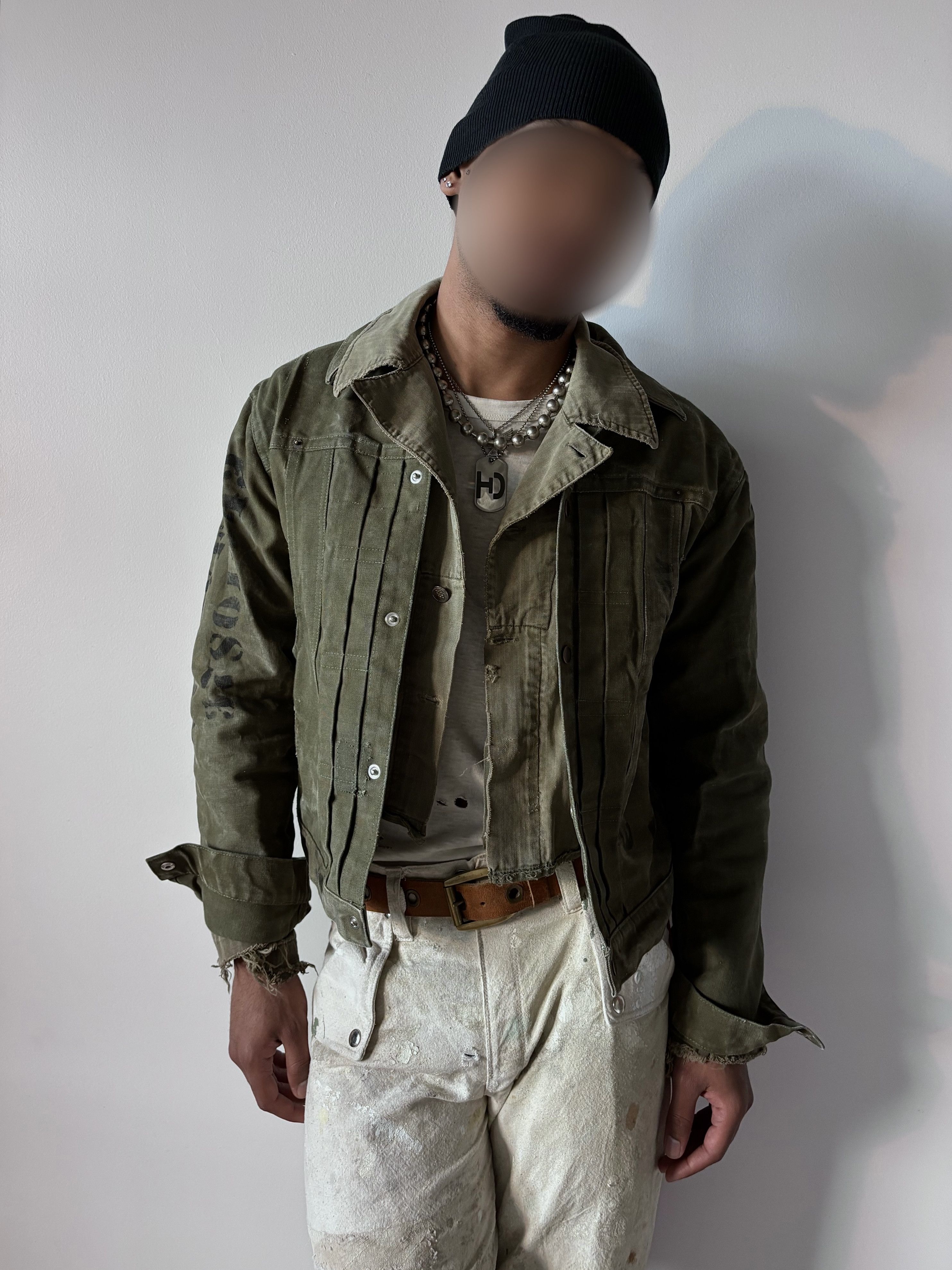 Other 1:1 Modified Military Type II Style Jacket By David Turner Size US L / EU 52-54 / 3 - 2 Thumbnail