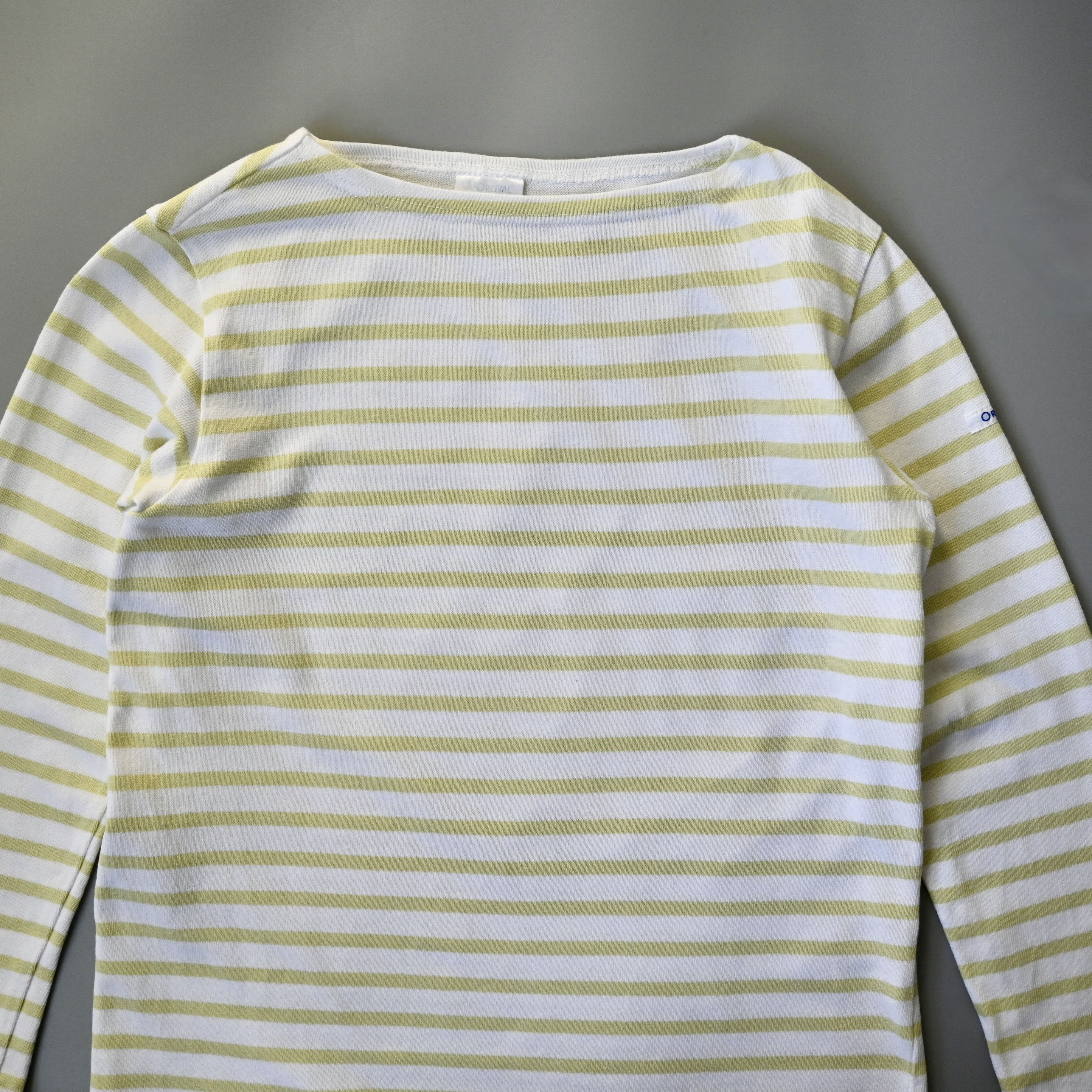 Orcival Orcival heavyweight cotton breton basque shirt, size 1 Size S / US 4 / IT 40 - 4 Thumbnail