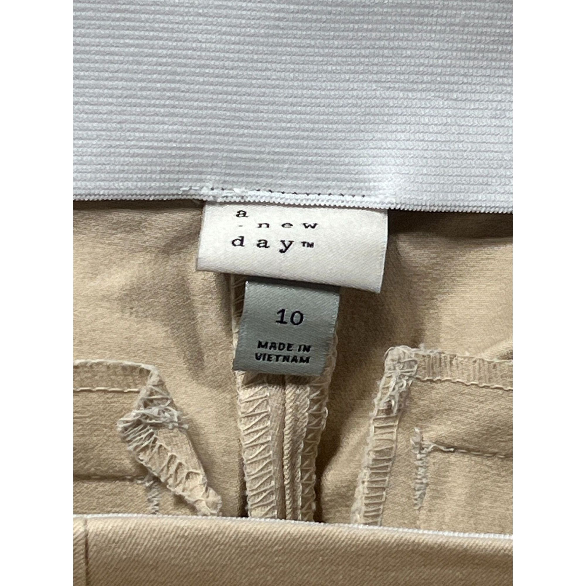Other A New Day - Women's High-Rise Pants - Fitted Hip & Thigh - B Size 28" / US 6 / IT 42 - 10 Thumbnail