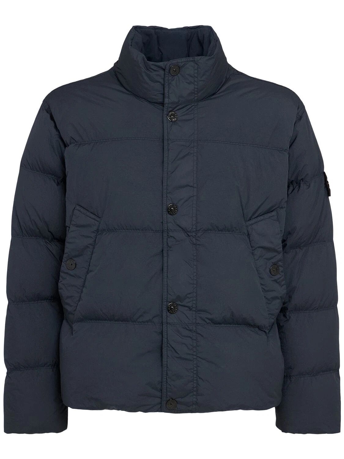 STONE ISLAND $1200 Navy Down Jacket New & Authentic