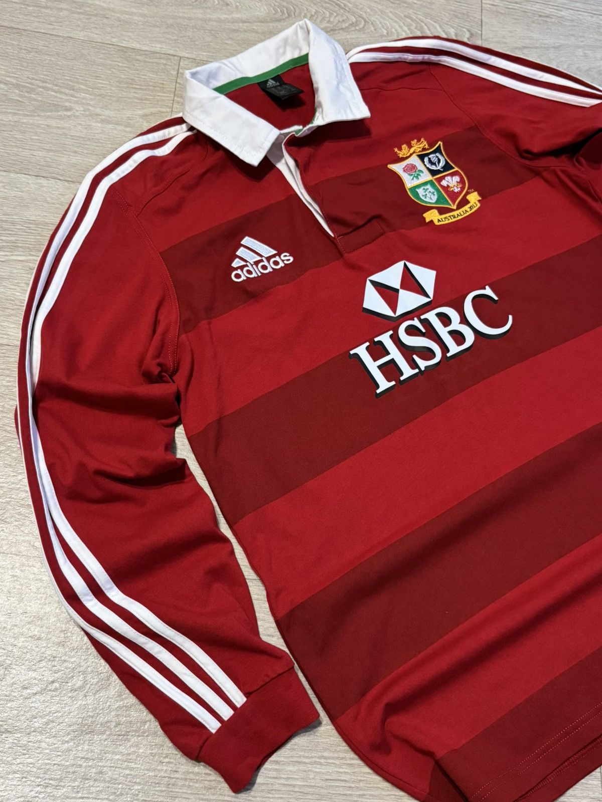 Adidas 🔷Vintage Adidas British & Irish Lions 2012/13 Rugby Shirt🔷 Size US XL / EU 56 / 4 - 3 Thumbnail