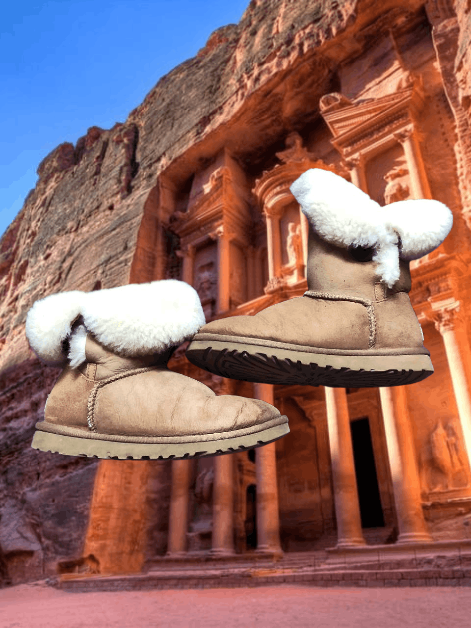 Ugg Vintage Boots logo UGG crazy Y2K streetwear Size US 5 / IT 35 - 1 Thumbnail