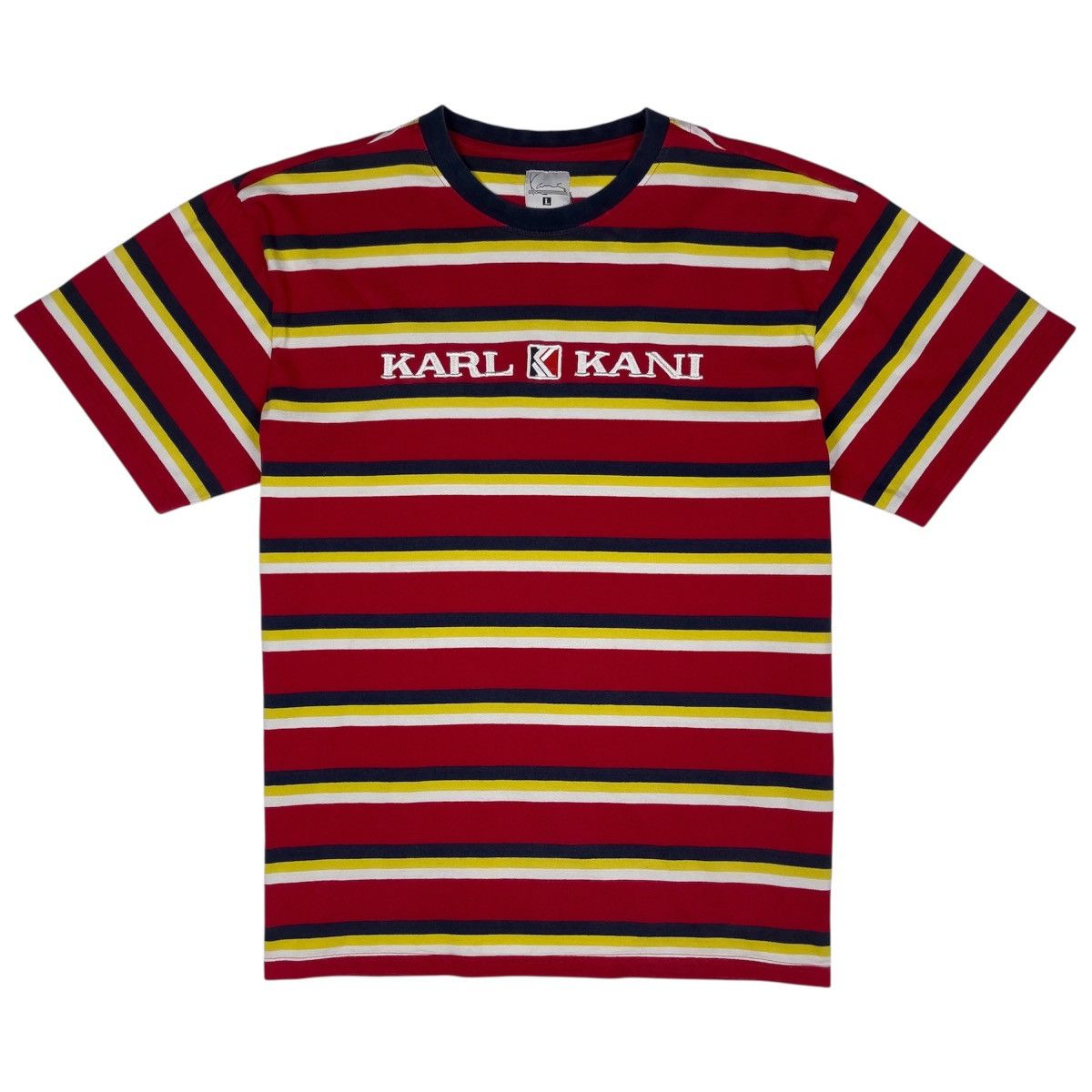 Karl Kani Karl Kani Retro Stripe Embroidery Logo T-Shirt Size US L / EU 52-54 / 3 - 2 Thumbnail