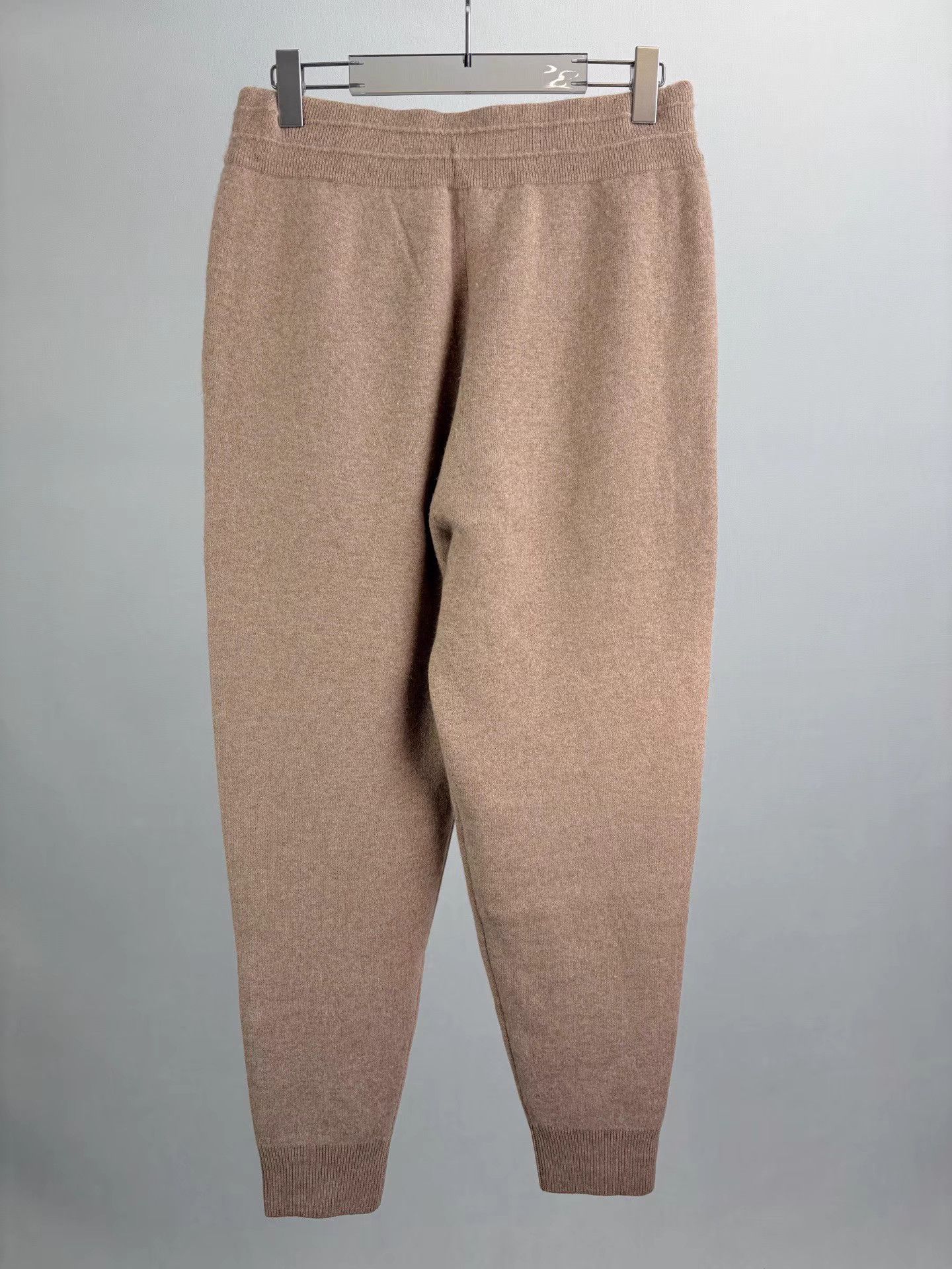 Burberry BURBERRY Camel Cashmere Track Pants Size US 33 - 2 Thumbnail
