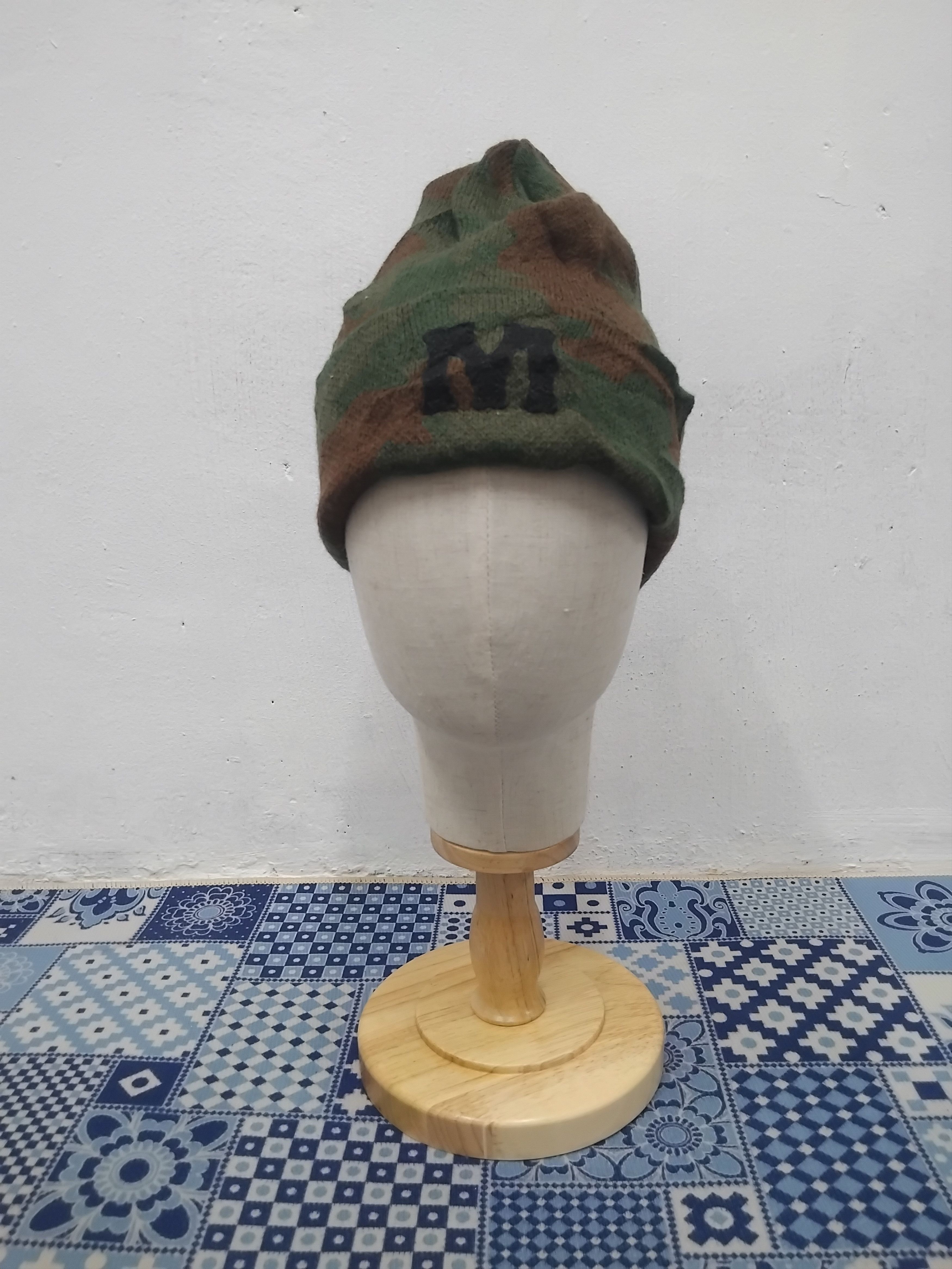 Japanese Brand 💥Camouflage script M beanie Size ONE SIZE - 1 Thumbnail