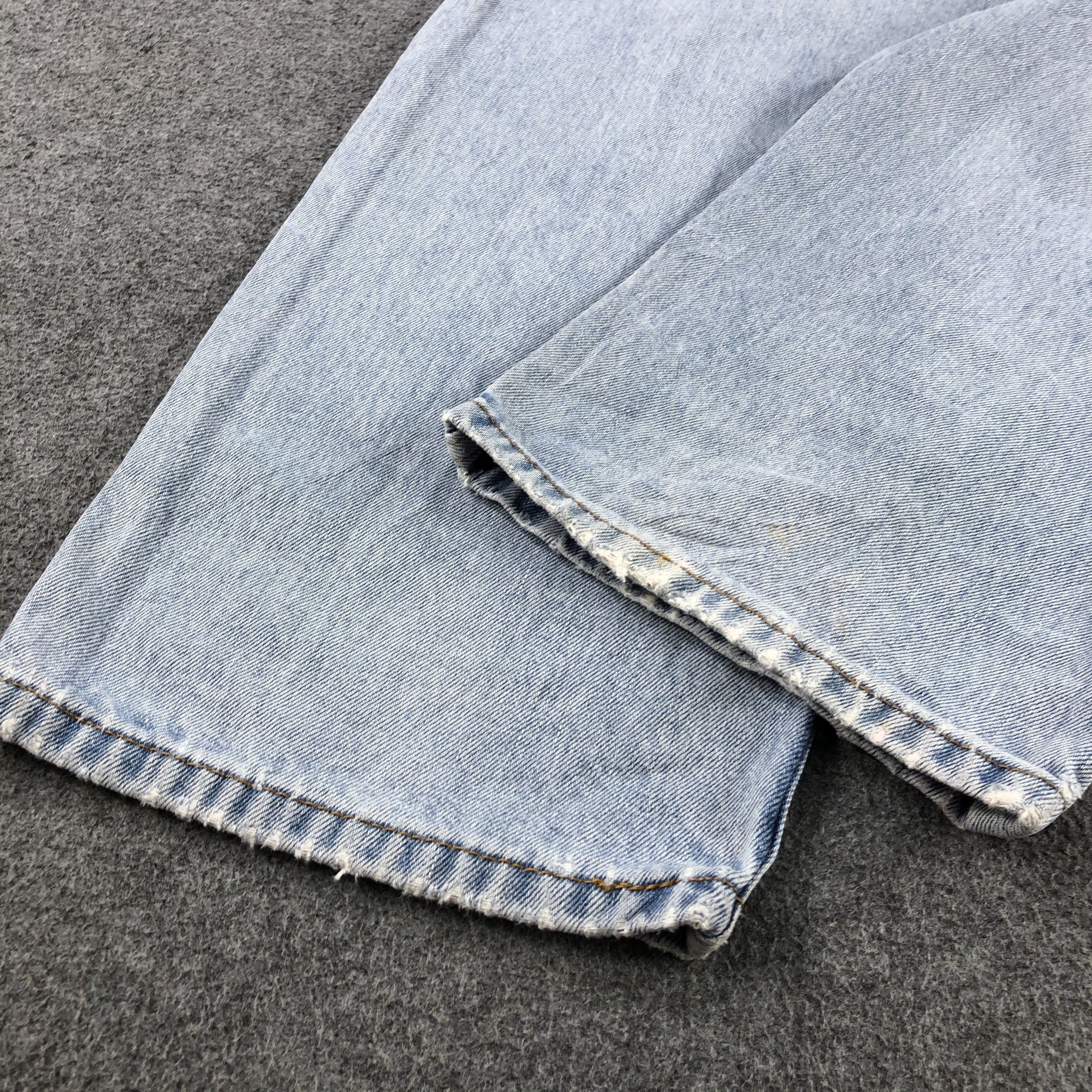 Levi's Vintage Light Wash Levis 550 Jeans-J2272 Size US 35 - 6 Thumbnail