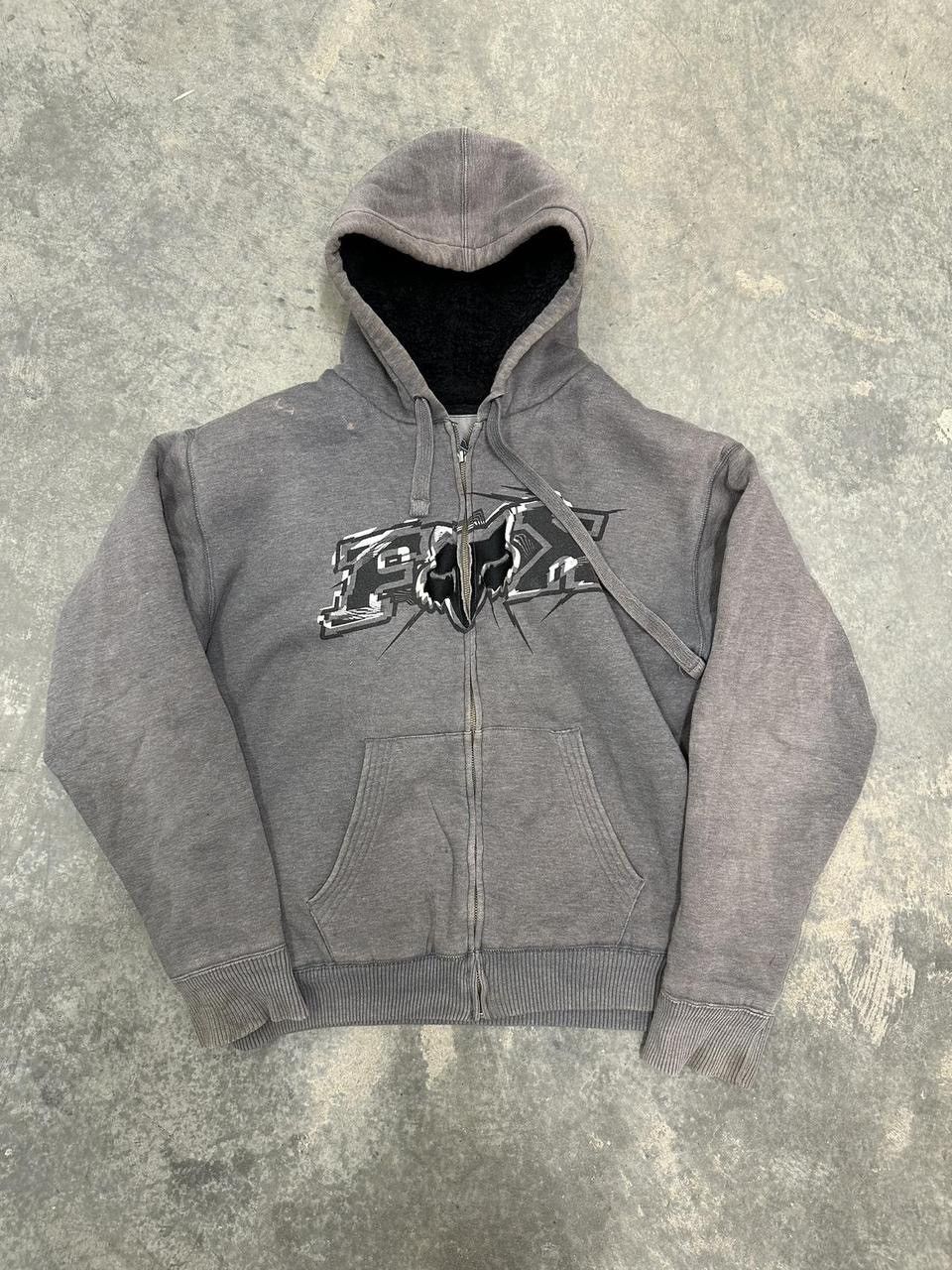 Fox Racing Vintage Y2K Fox Racing Full Zip Fur Hoodie Size XXL Size US XXL / EU 58 / 5 - 1 Thumbnail