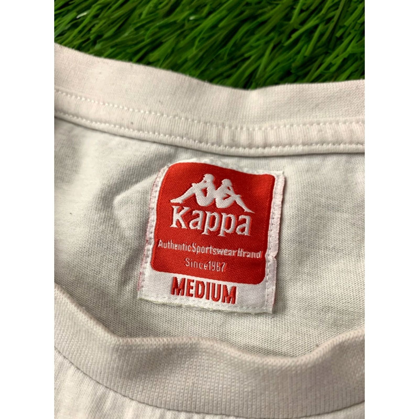 Kappa Kappa Mens Shirt T-Shirt Jersey Tee Trikot White XS? Size US M / EU 48-50 / 2 - 5 Thumbnail